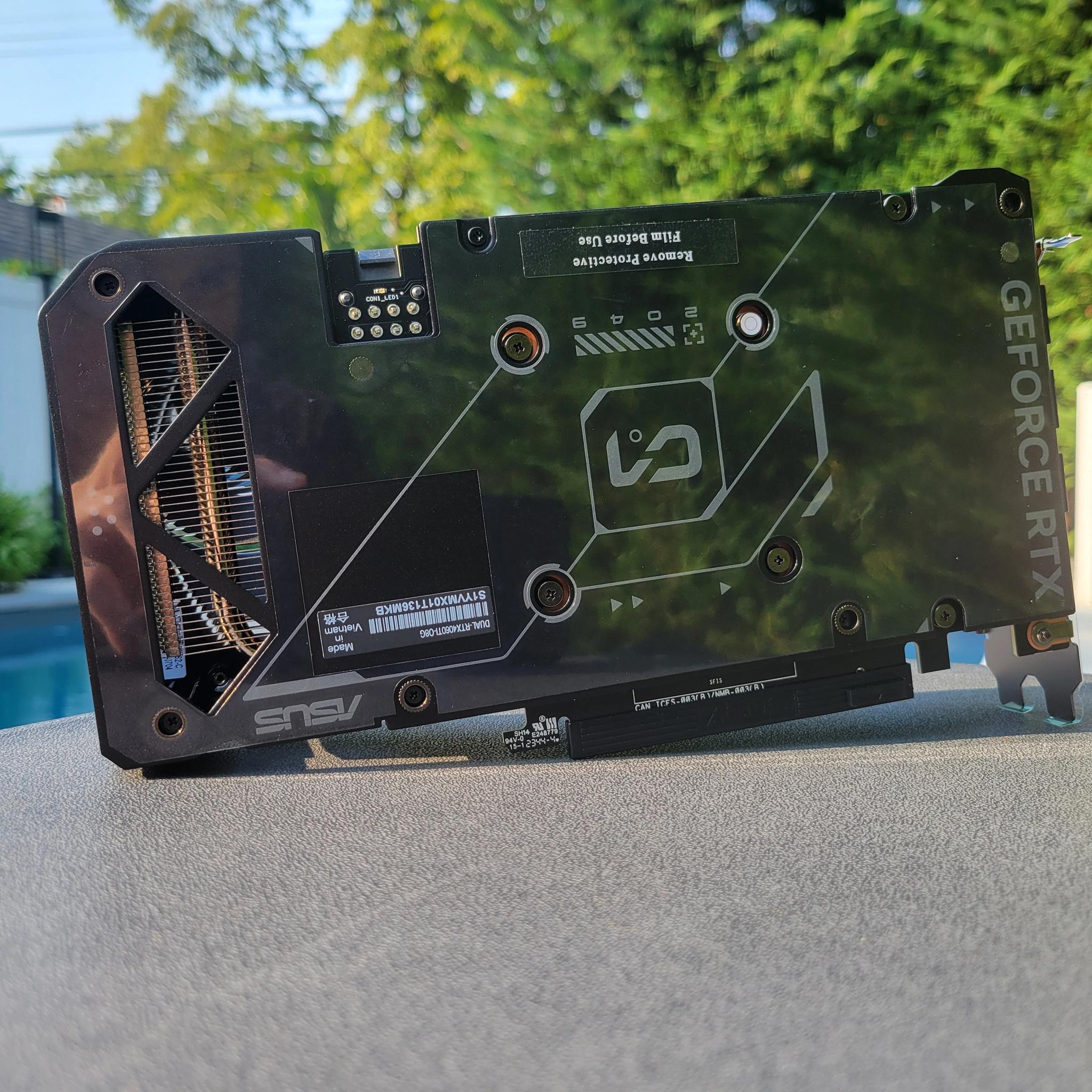 RTX 4060Ti 8GB (Asus Dual) - Like New