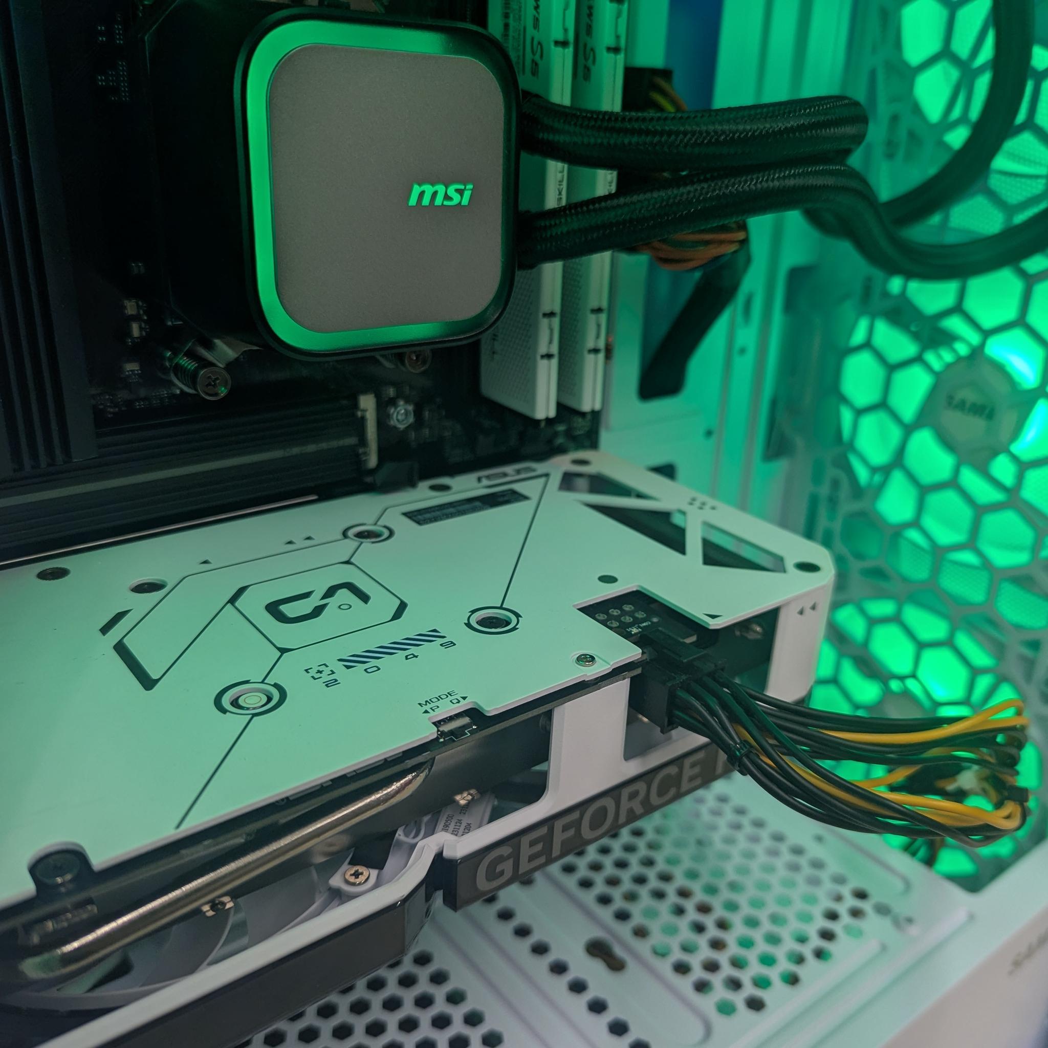 ❄️ Yuki | 4060 7600x ASUS Dual White |  Ryzen 5 AM5 | Clean White Build | 32GB DDR5 | 1TB NVMe