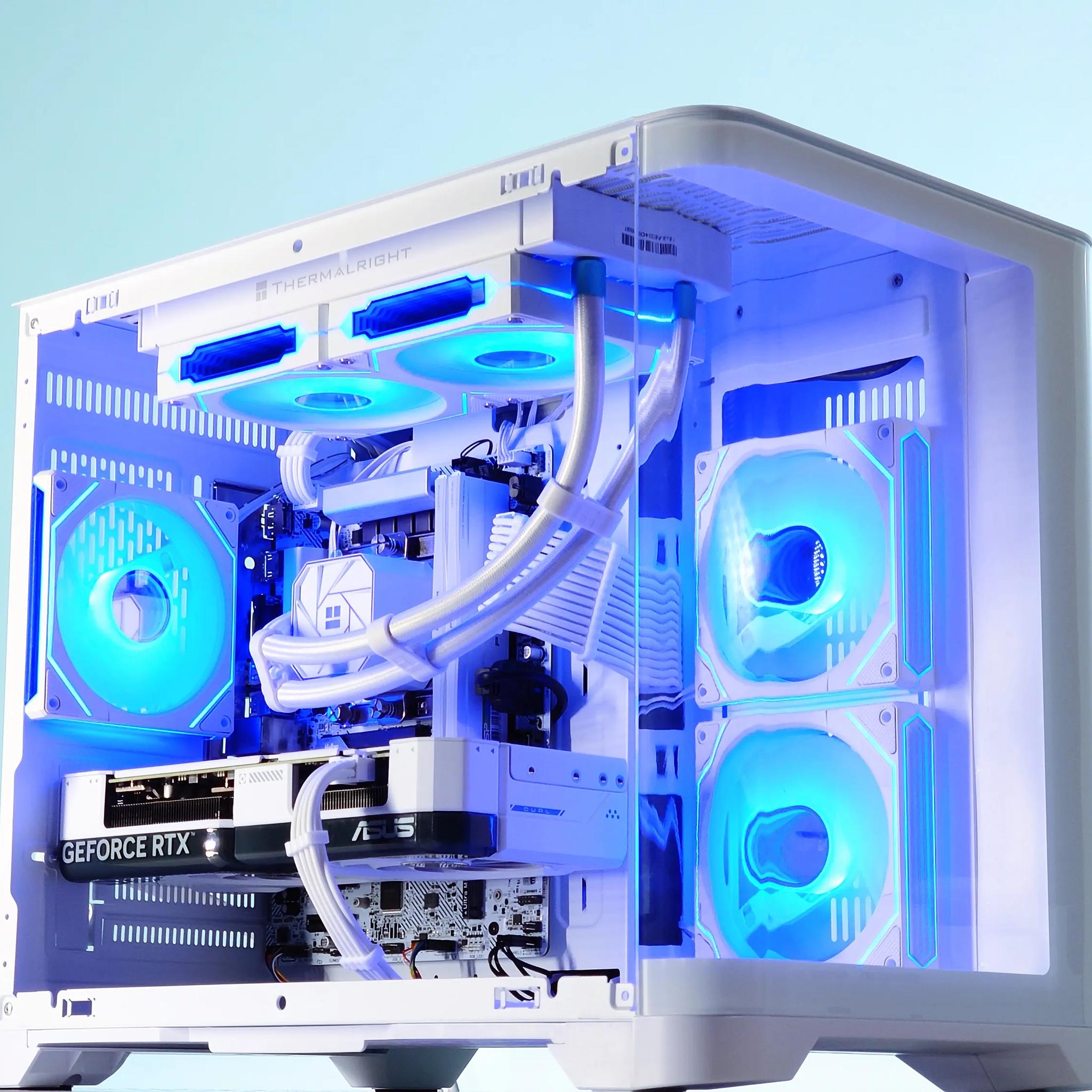 👽💚Liquid Cooled Gaming PC⚪Nvidia RTX 4070 12GB⚪Intel 13400F 10 core⚪32GB DDR5⚪1TB NVME
