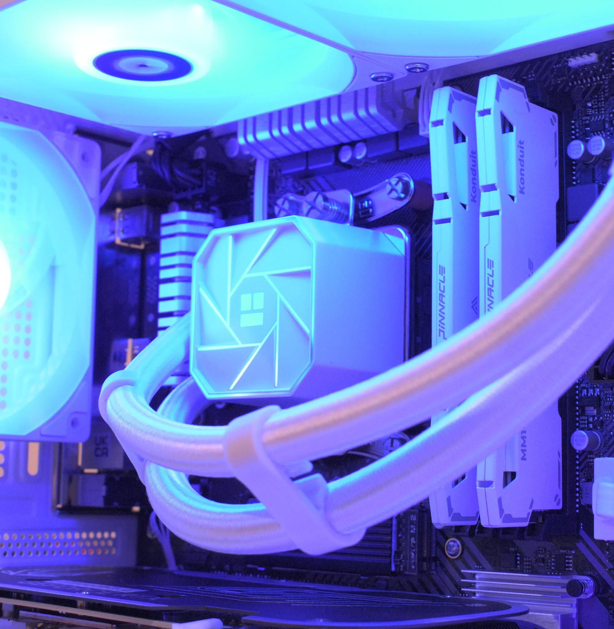 RTX 4070 12GB Gaming PC 1440P ⬜🟪 Ryzen 7 5700X3D ⬜🟪 32GB DDR4 ⬜🟪 1TB NVME SSD ⬜🟪 Wifi/BT RGB