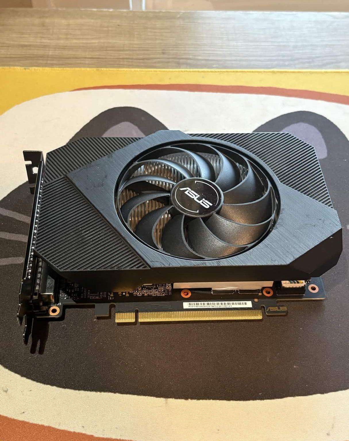 ASUS GTX 1650 4GB Single Fan