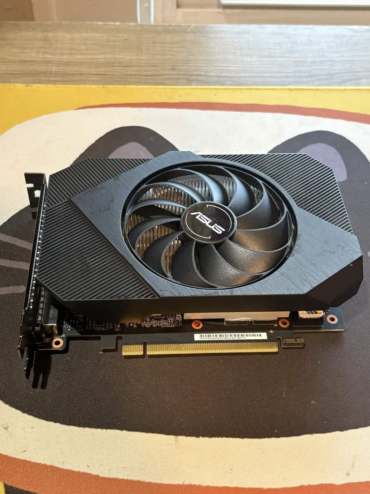 ASUS GTX 1650 4GB Single Fan