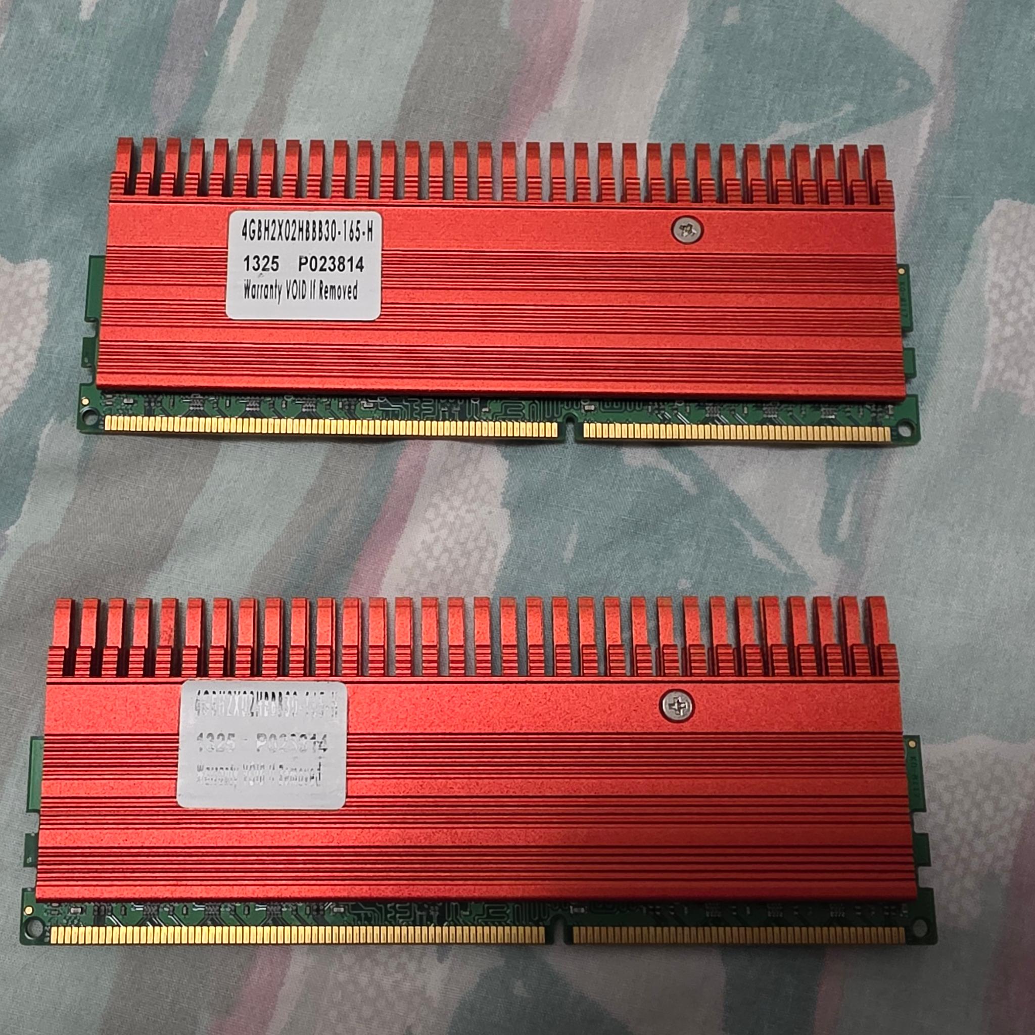 PNY XLR8 8GB (2x4GB) DDR3-2133 Ram kit MD8192KD3-2133-R-X10-Z