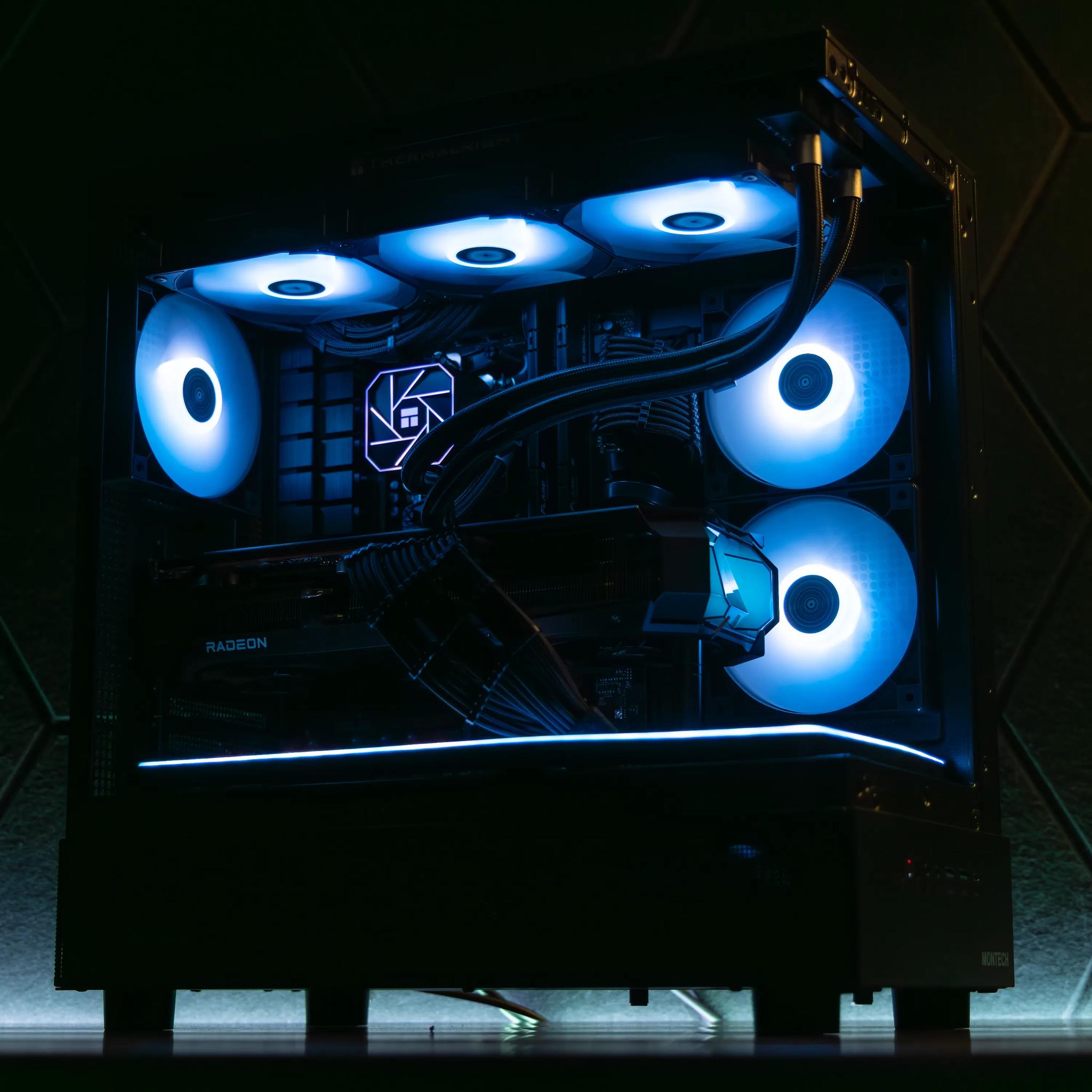 🌪️ Typhon 🌪️ RX 9070XT / AMD R7 7800X3D / 2TB NVME / 32GB DDR5 RAM / 360 AIO / Windows 11 Pro