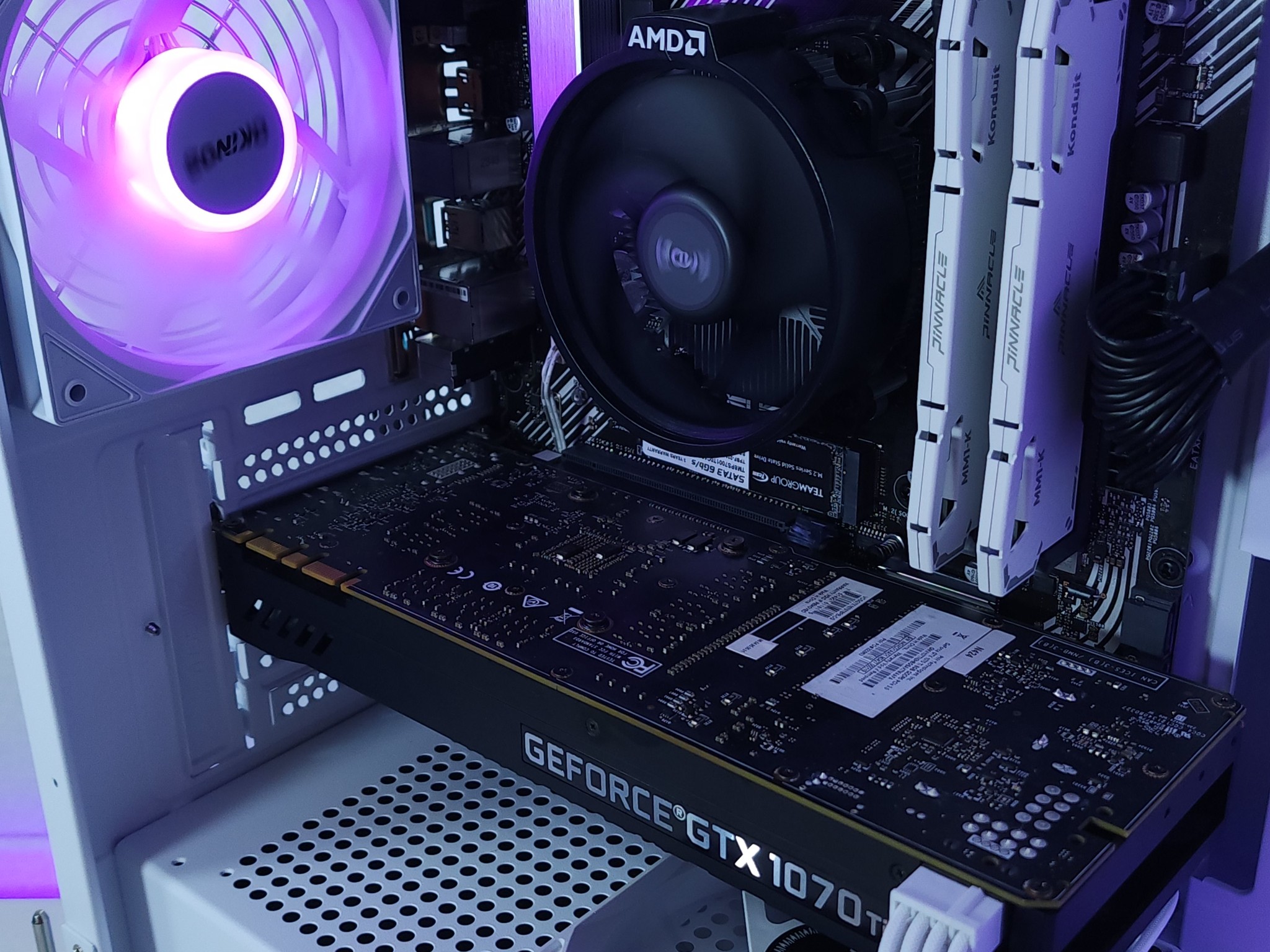 💜GTX 1070Ti●Ryzen 3 4100●1080p Gaming Computer