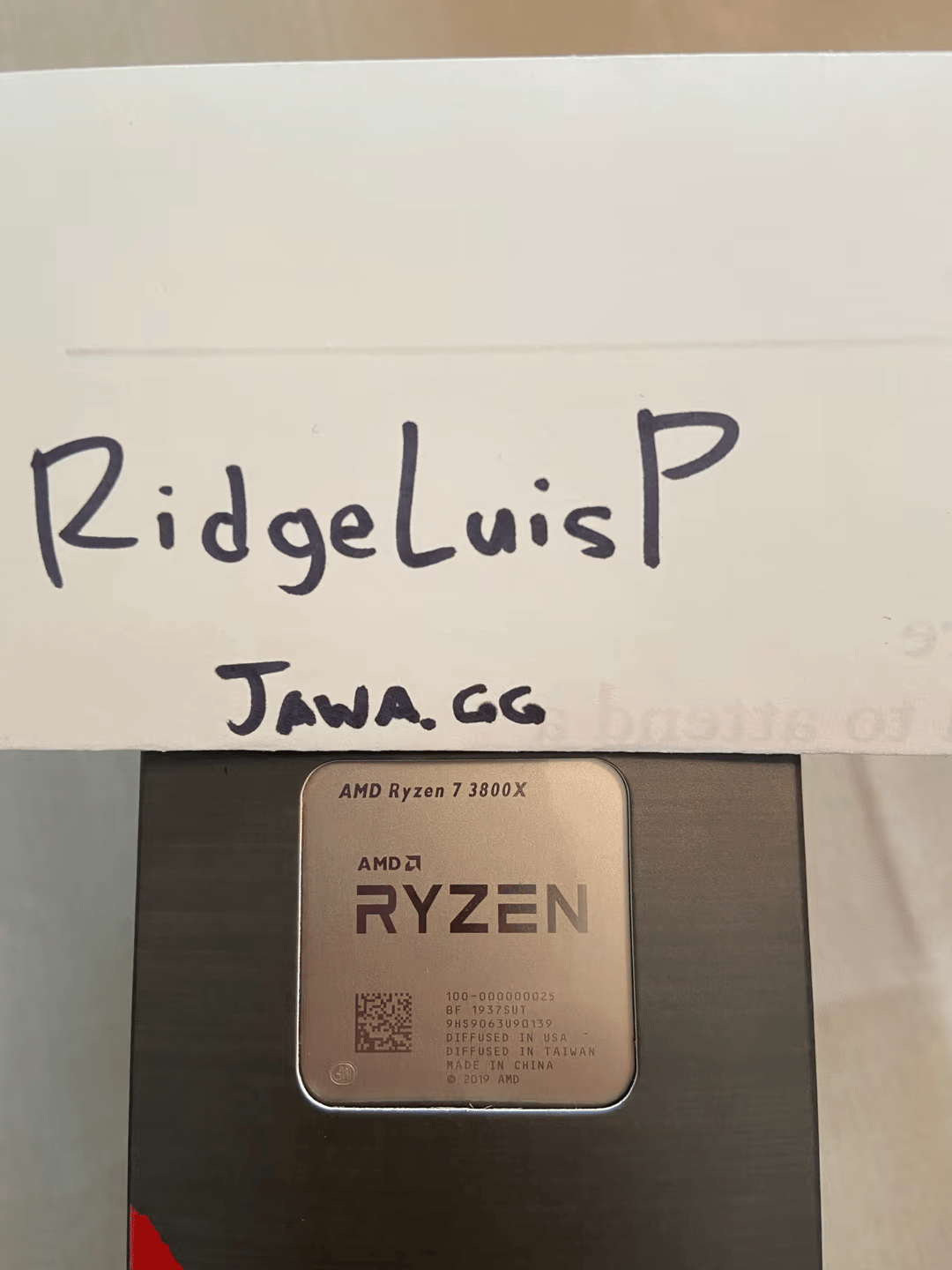 Ryzen 7 3800x