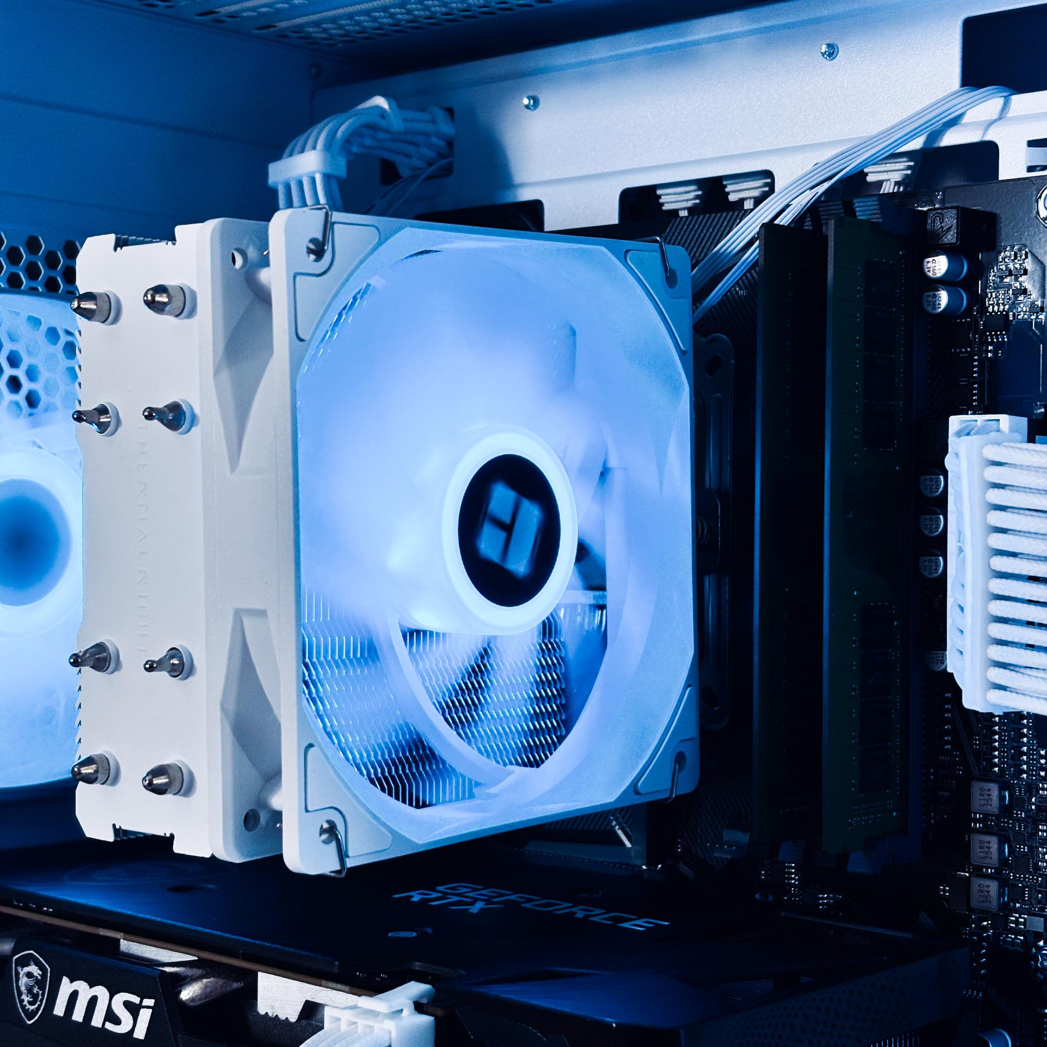 💙🤍 RTX 3060Ti / Ryzen 5 3600 / 16GB Gaming PC 🤍💙