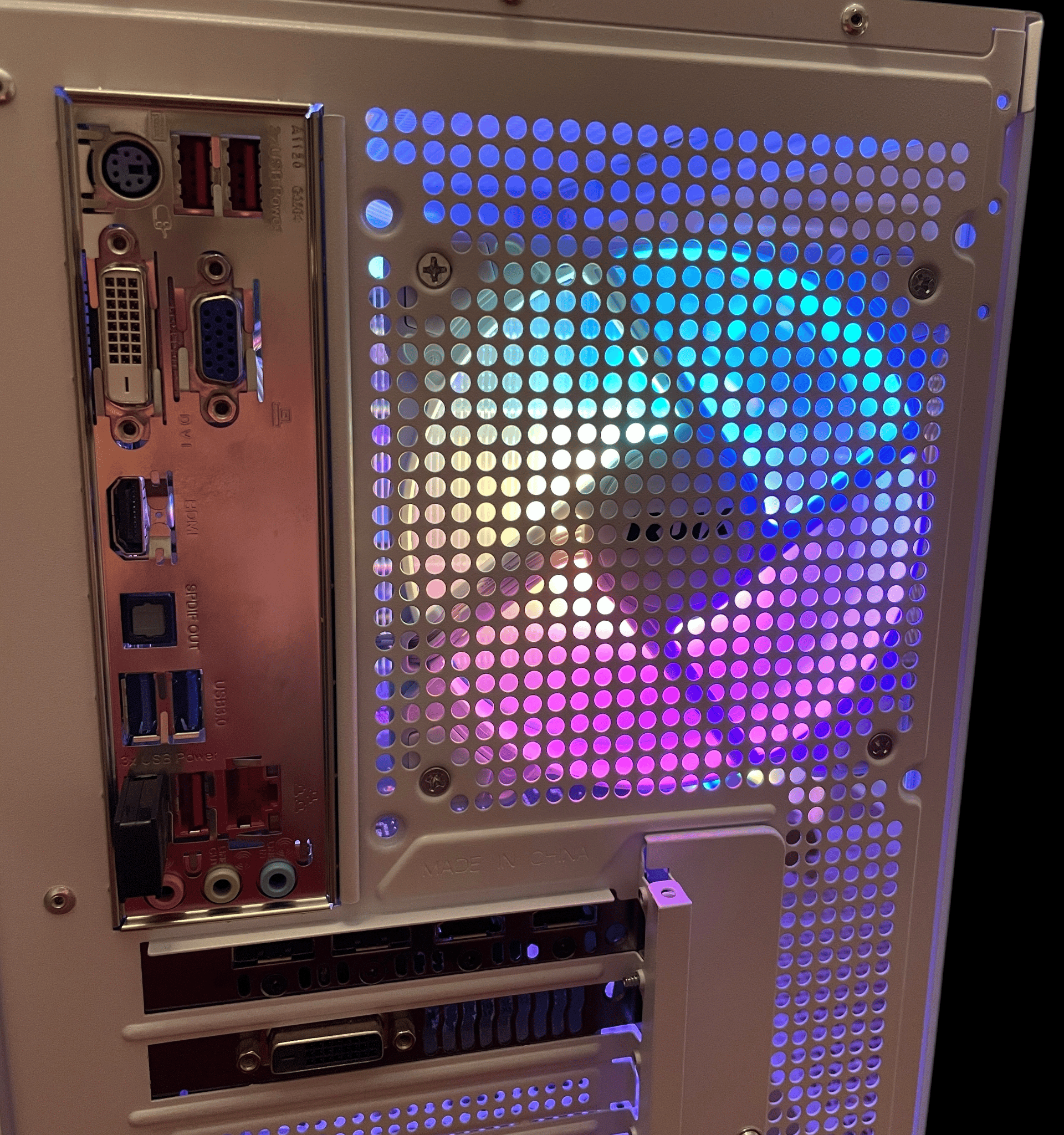 White Custom Desktop Gaming PC - Intel Core i5 CPU - Nvidia GTX 1060 - Wifi & Bluetooth - Game Ready
