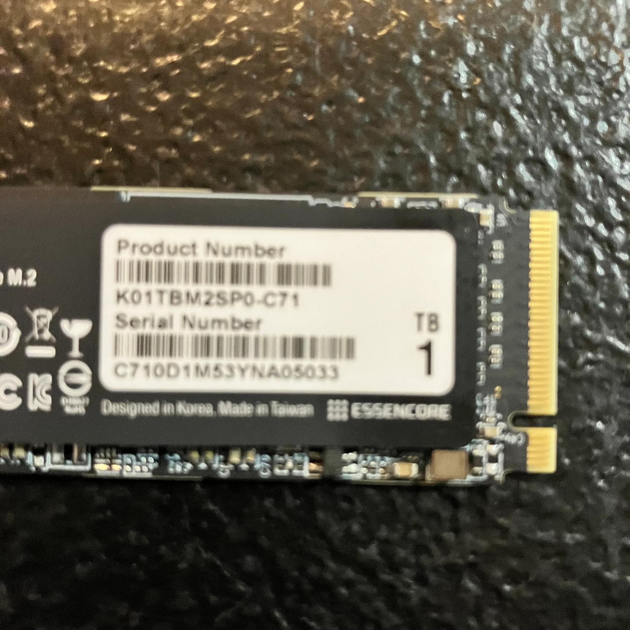 KLEVV 1TB M.2 NVME SSD PCIE 3.0