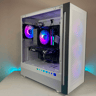 Custom Built White Ryzen 5 RX 580 RGB Gaming PC Computer