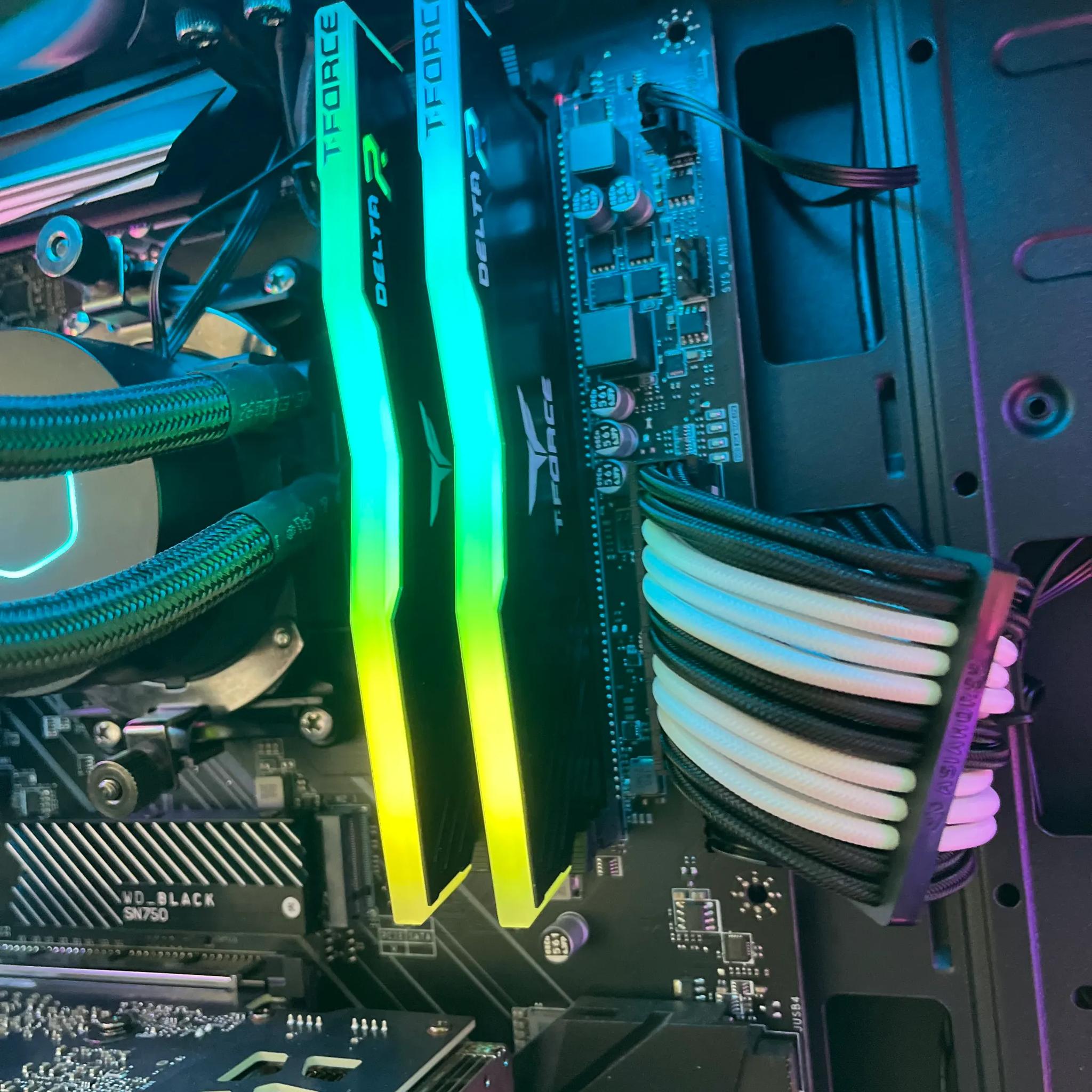 🥶 1440P FREEZER Gaming PC Ryzen 7 5800X | EVGA RTX 3060 12GB | 32GB RAM | 1TB NVME