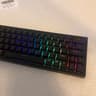 Ractous Design RGB Keyboard  Hot Swappable.  H&J Optical Brown Switches. Bluetooth/Wired.