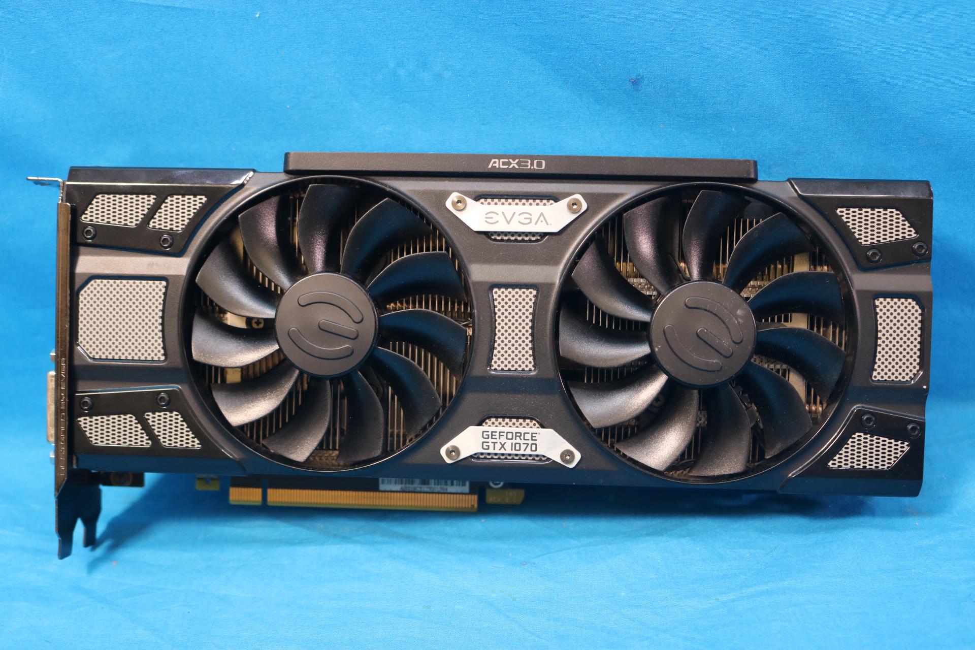 EVGA NVIDIA GeForce GTX 1070 SC ACX 3.0 8GB GDDR5 PCIe 3.0 x16 Desktop GPU 08G-P4-5173-KR