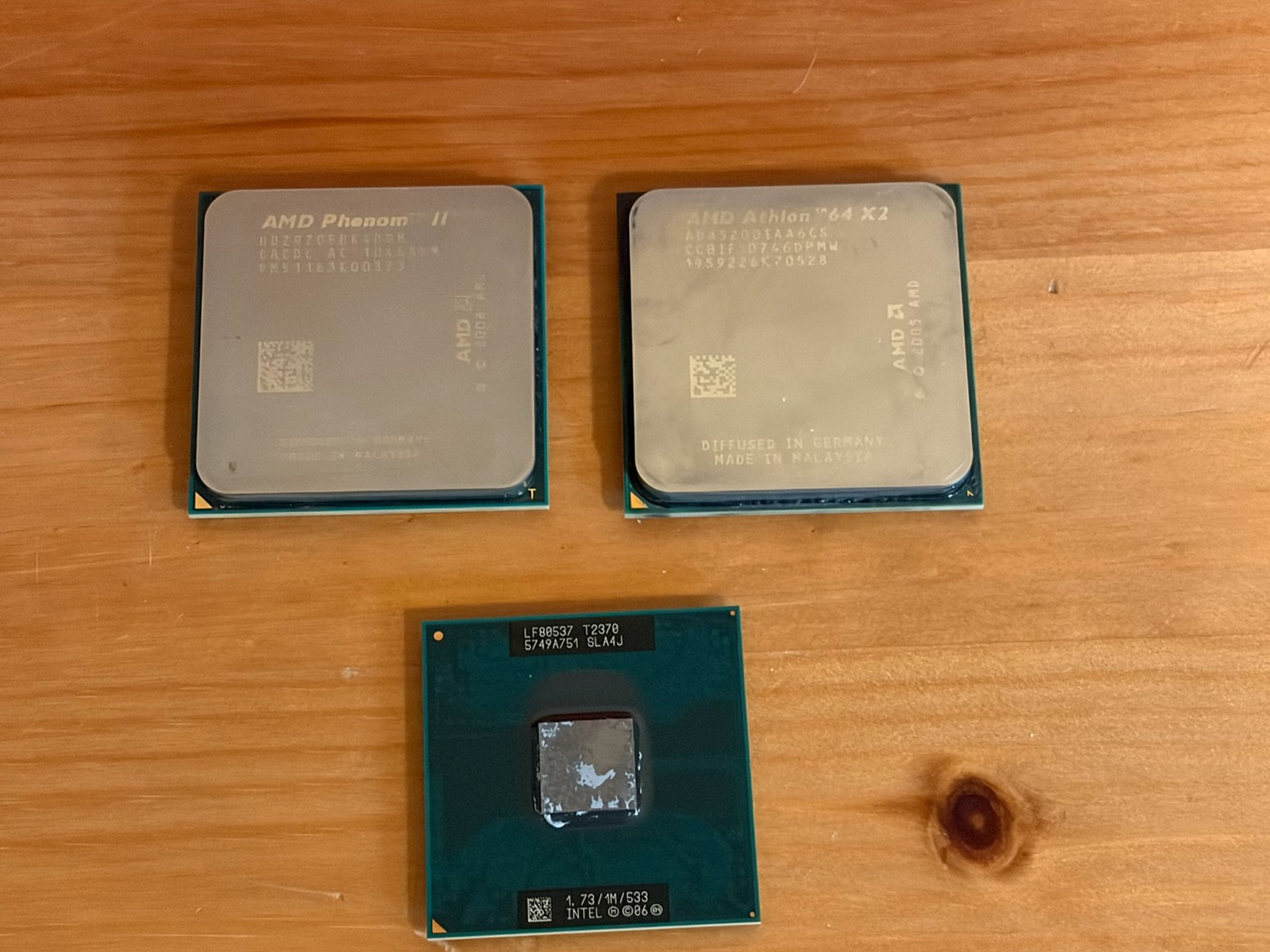4x CPU Bundle - 2x AMD 2x Intel