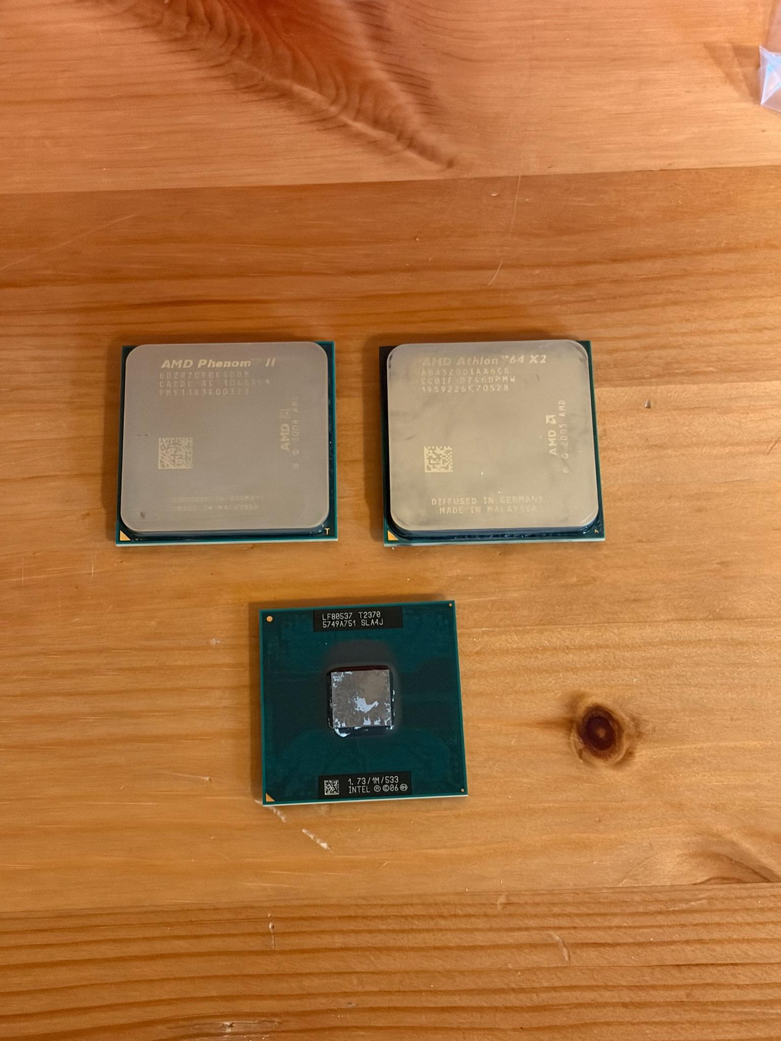 4x CPU Bundle - 2x AMD 2x Intel