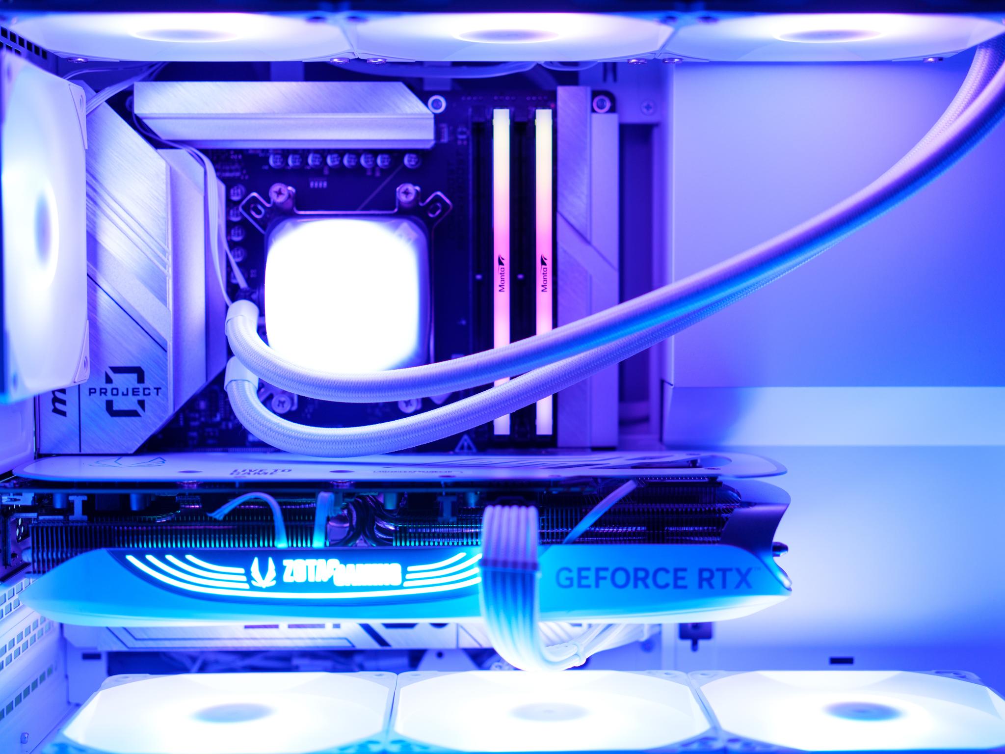White Gaming PC | Ryzen 7600X3D + RTX 4070 Ti Super | 32GB DDR5 | 2TB m.2 drive