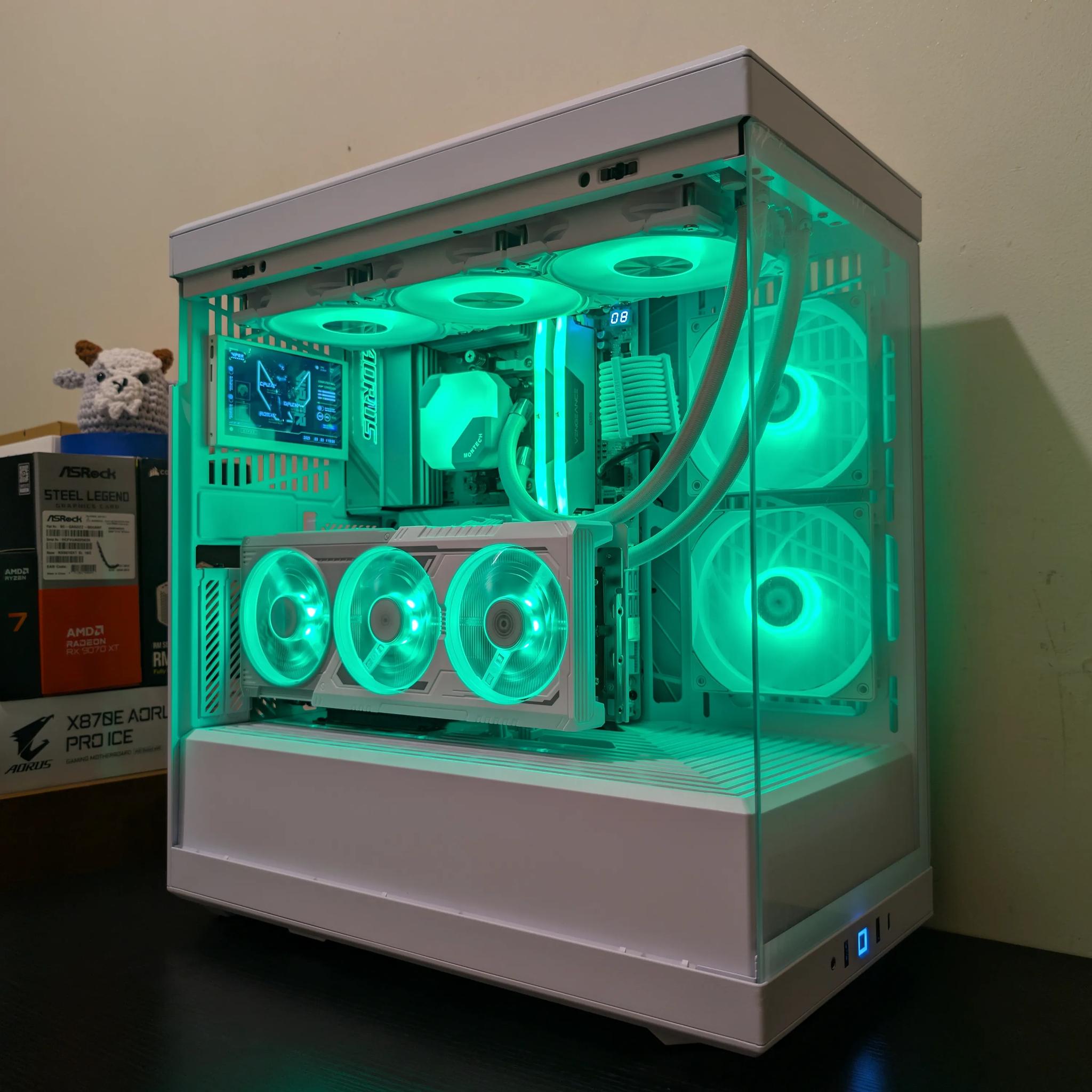 🐻‍❄️ 4K Gaming Beast | RX 9070XT | Ryzen 7 9700X | 2TB SSD | 32GB RAM | WiFi 6 & Bluetooth 🐻‍❄️