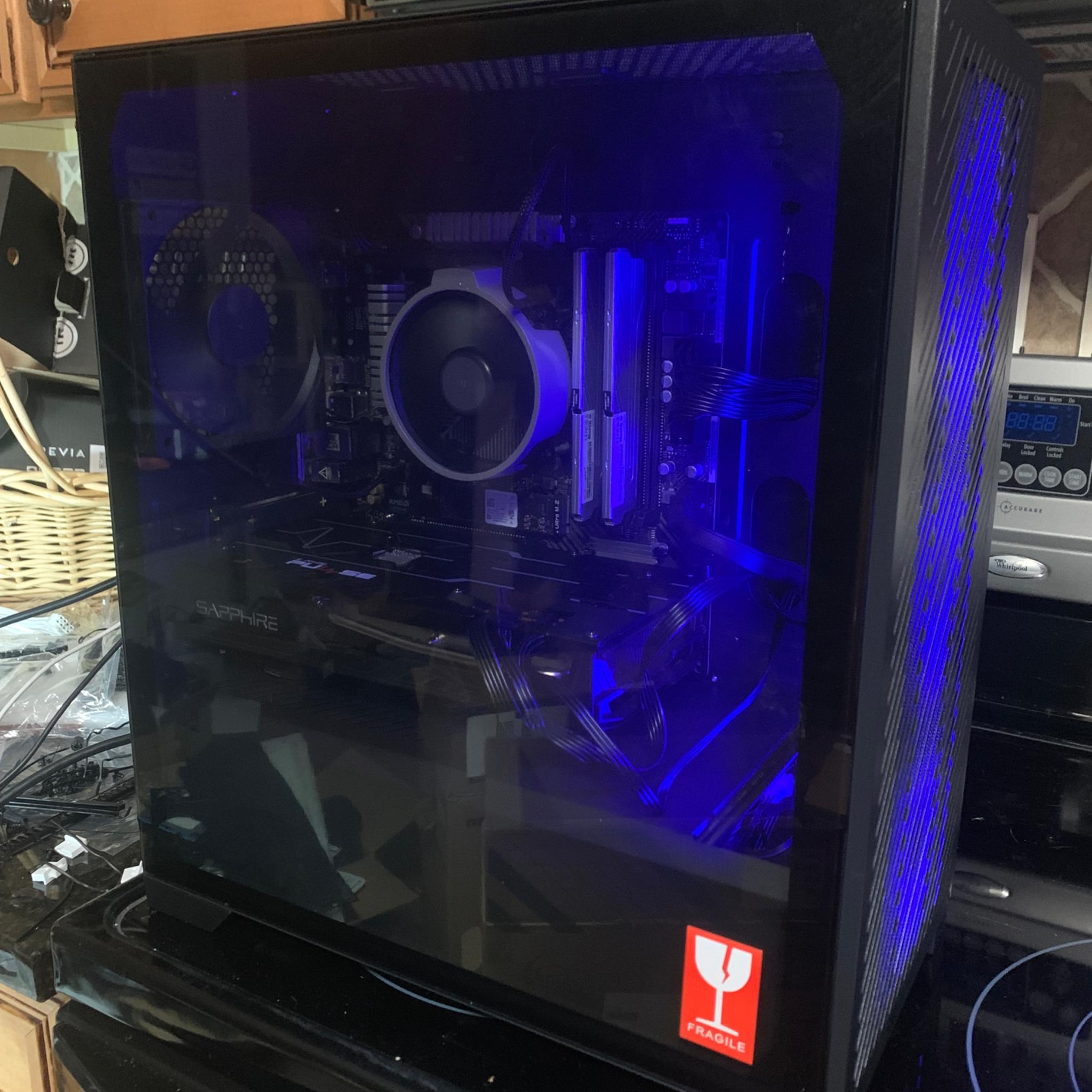 Black + Silver Pulse gamer...Great price to performance!