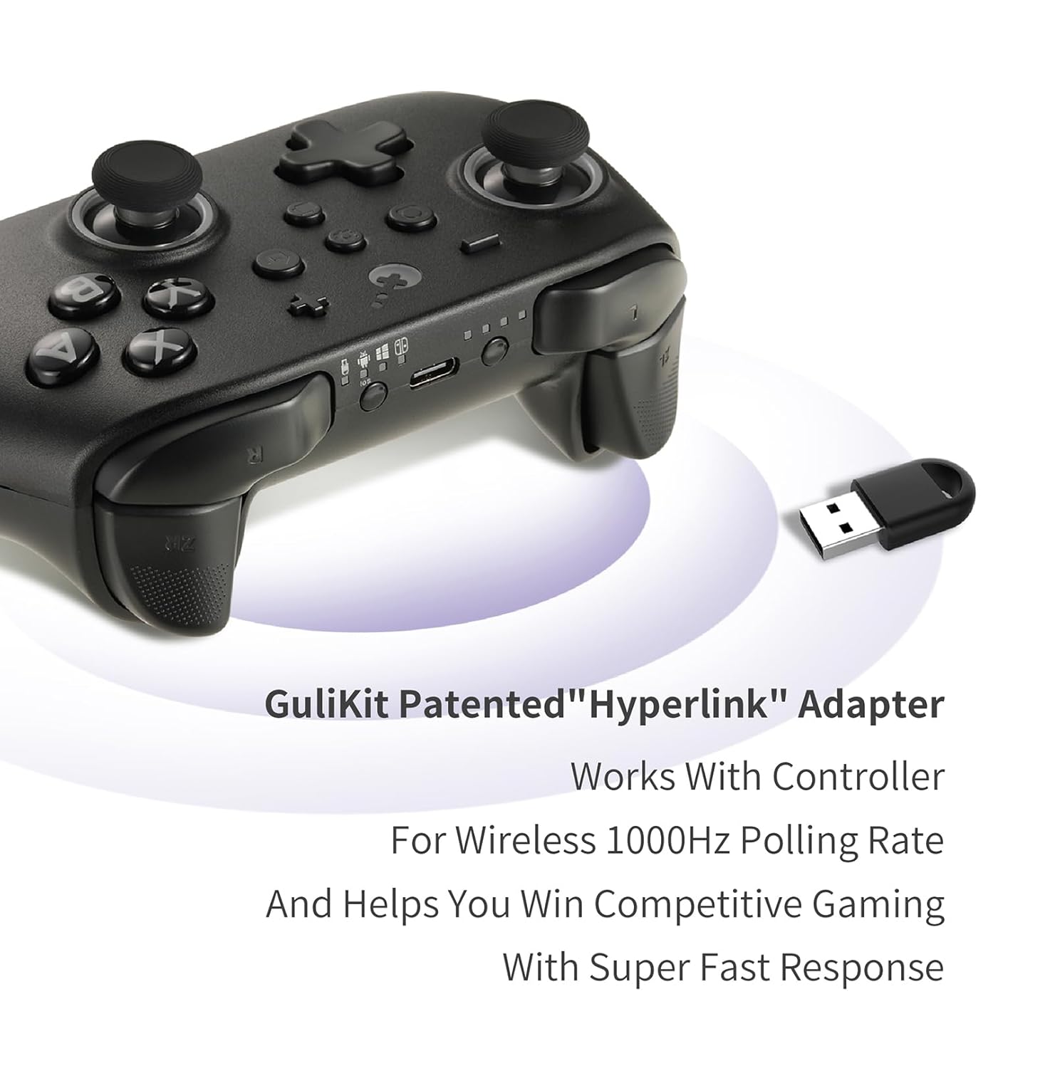 Gulikit Kk3 Pro Video Game Controller Black