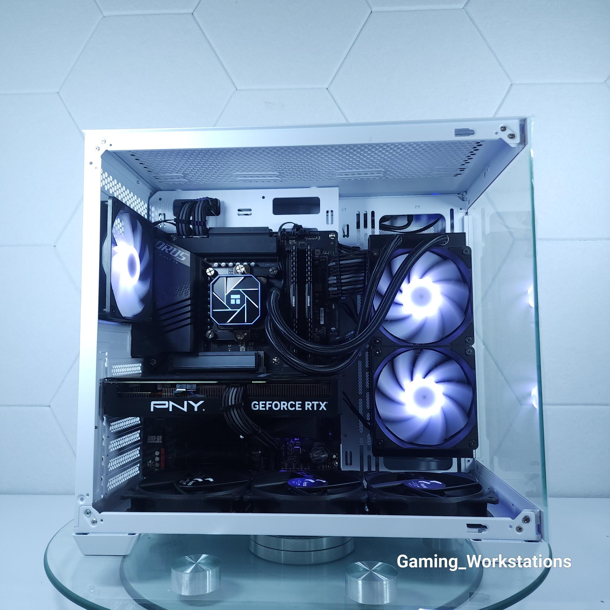 🤍RTX 4070 Super●Core i7 12700KF●1440p Gaming Computer