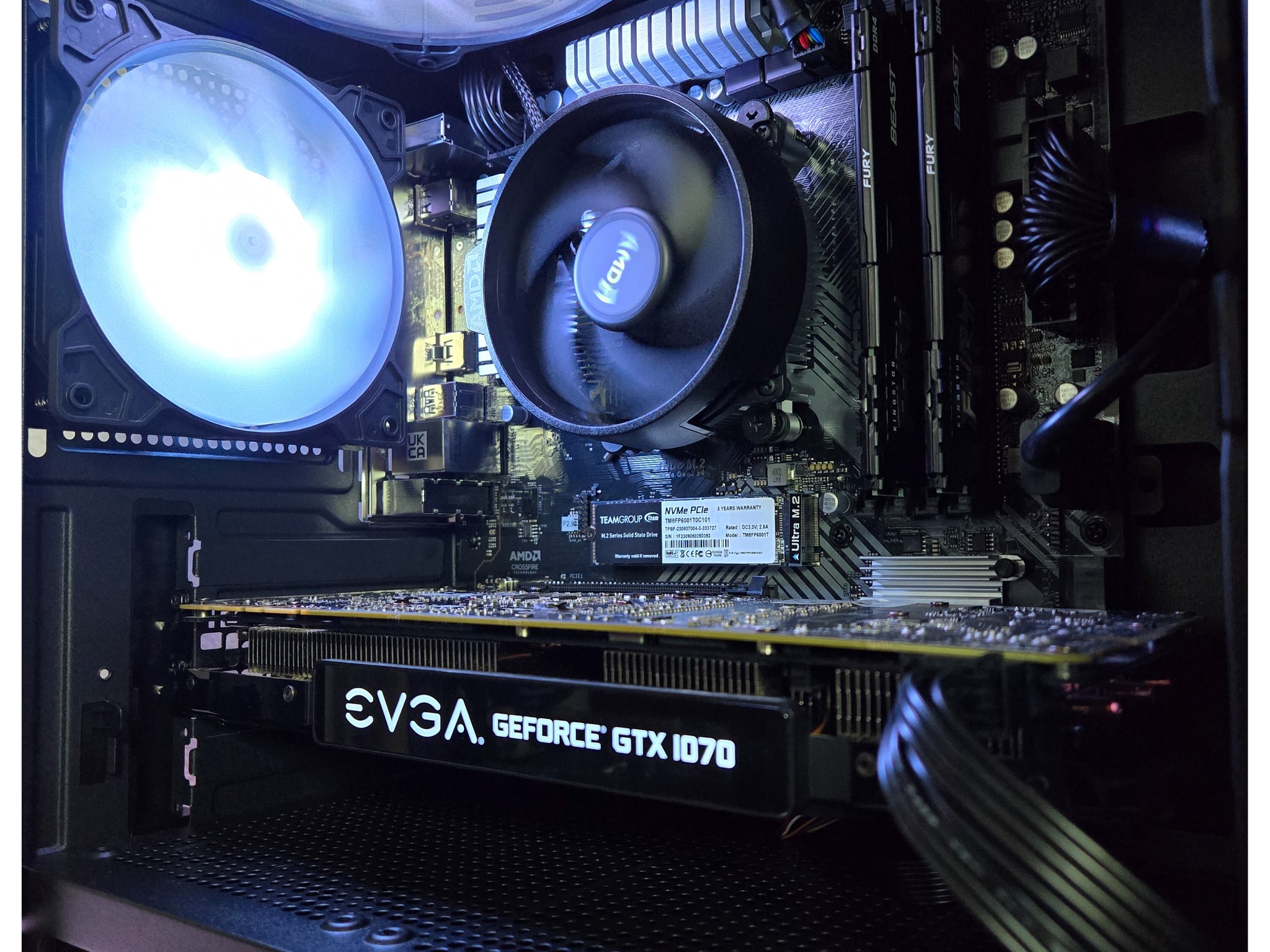 GTX 1070 8GB | Ryzen 5 2600 | Wi-Fi | 1080p Gaming PC