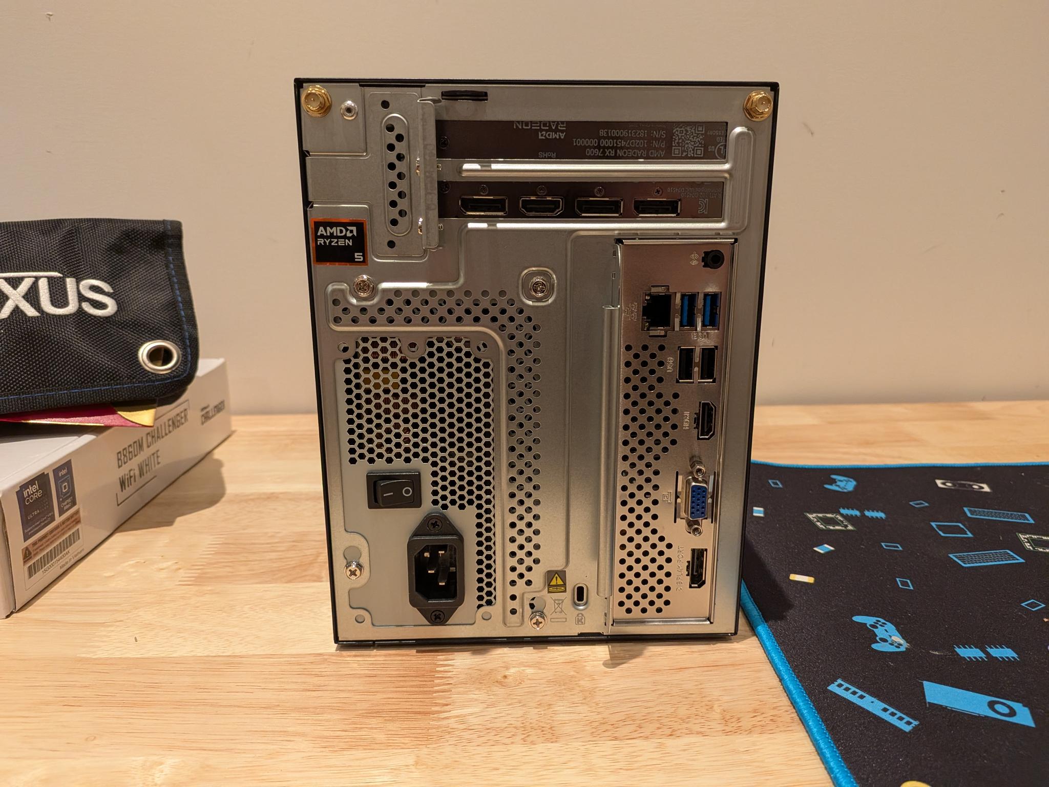 Steam Machine Killer - RX 7600, Ryzen 5 5500, 32 GB DDR4 RAM, 1 TB NVME