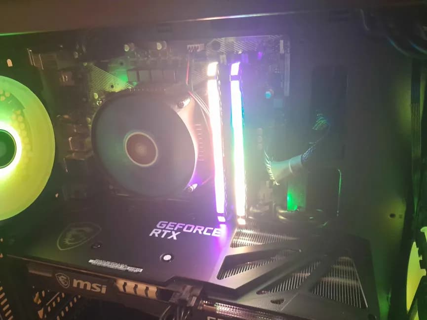 Gaming PC I7-10700F + MSI RTX 3060 12GB 3X 32 GB 2x16