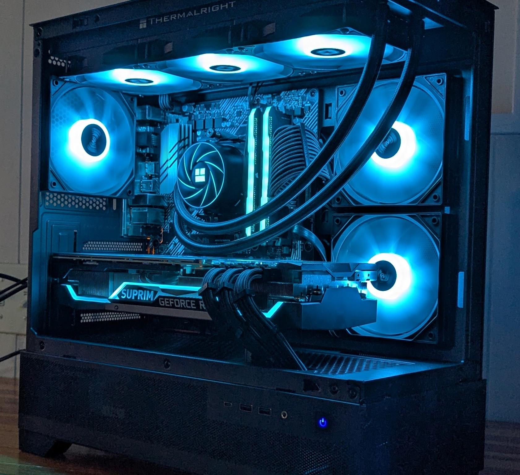 MSI SUPRIM RTX 3080 || Ryzen 7 5700X3D || 1440p Gaming PC