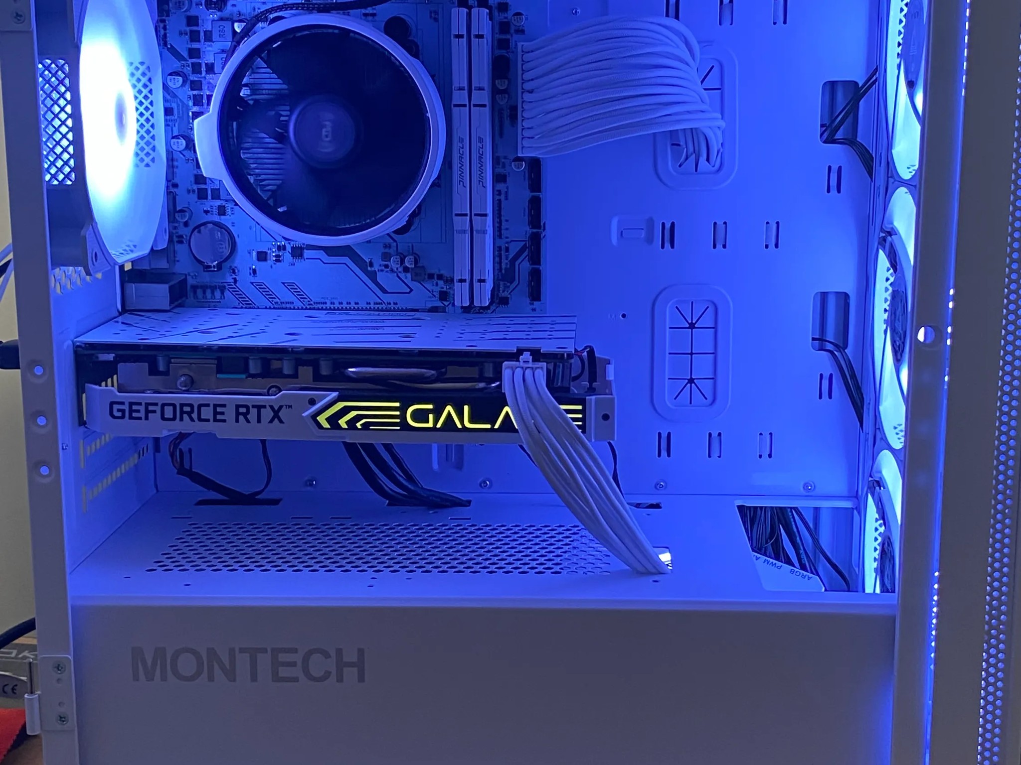 White RTX Gaming PC