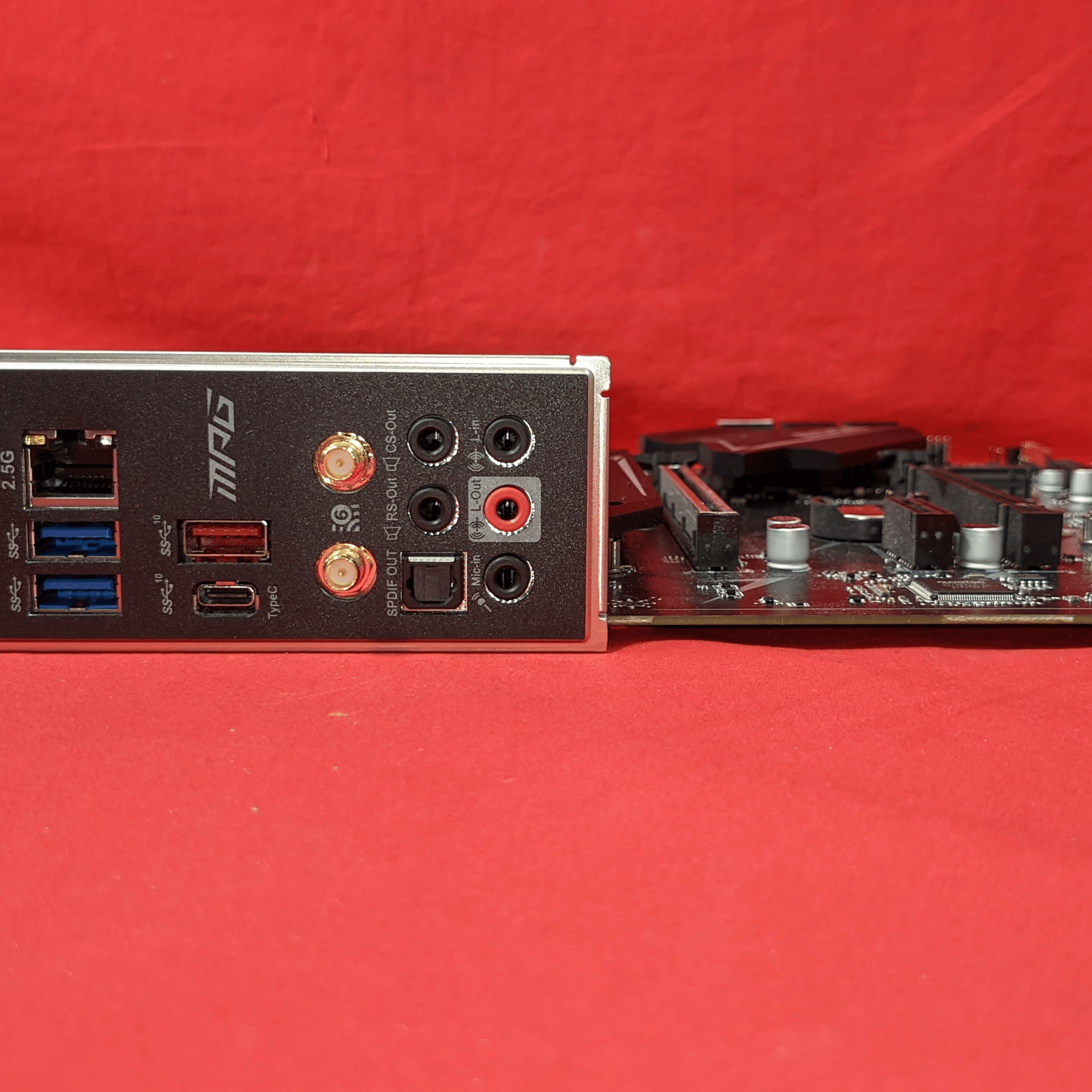 *AS IS/FOR REPAIR* MSI MPG B550 Gaming Edge WIFI AMD Socket AM4 DDR4 ATX Desktop Motherboard