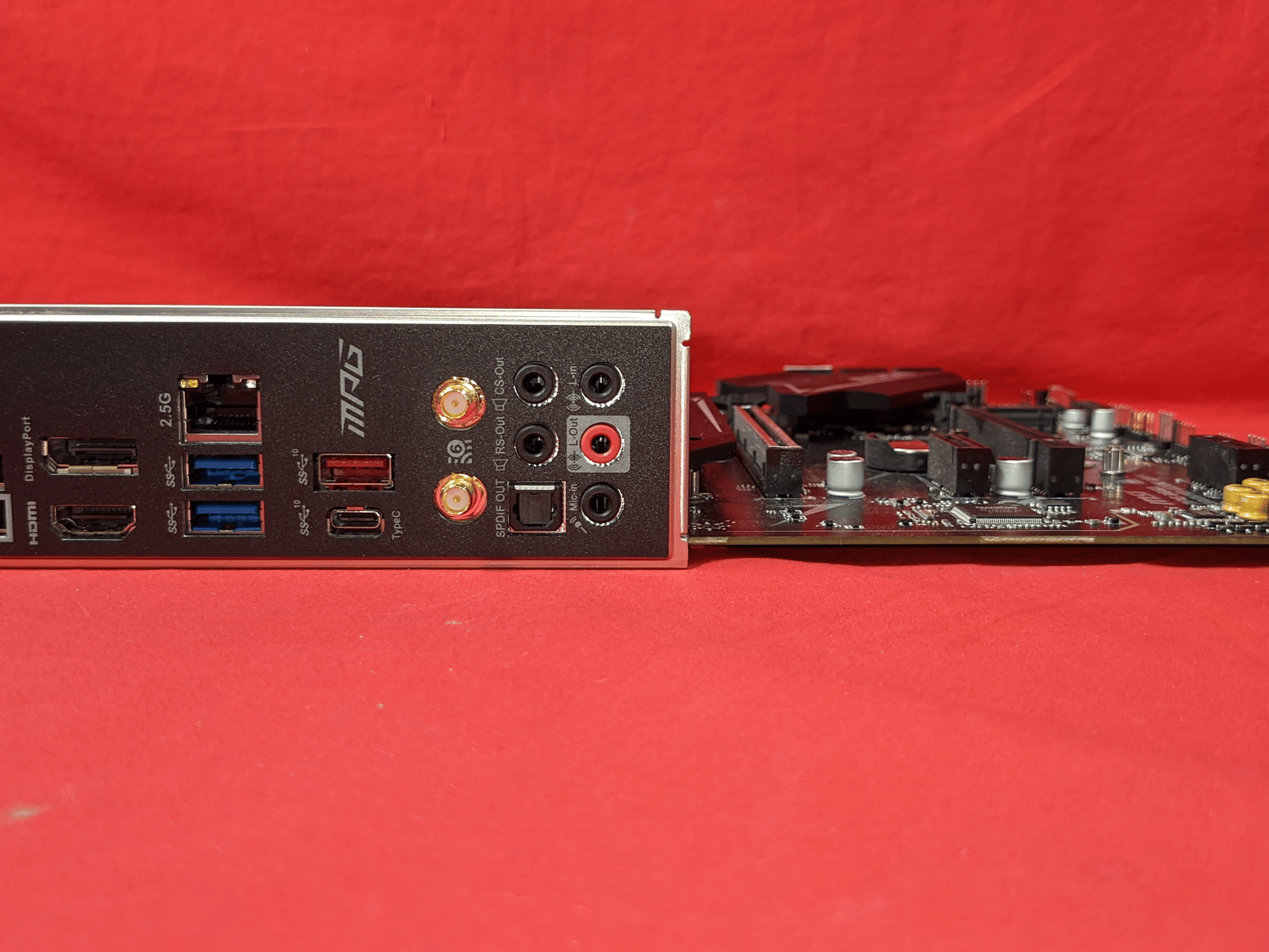 *AS IS/FOR REPAIR* MSI MPG B550 Gaming Edge WIFI AMD Socket AM4 DDR4 ATX Desktop Motherboard