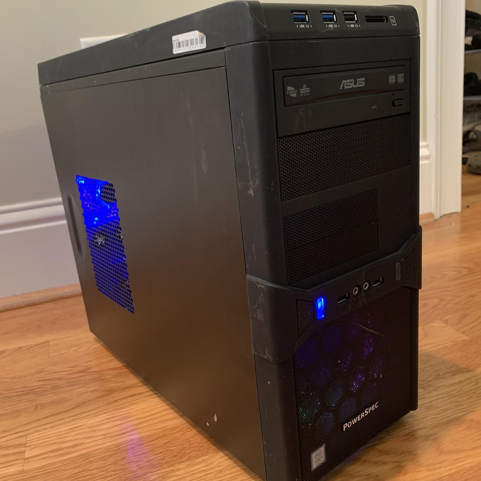 GTX 1060 (i7 3770)E3 1230 v2 WiFi FORTNITE READY GAMING PC 16GB RAM 500GB SSD WINDOWS 10 INSTALLED
