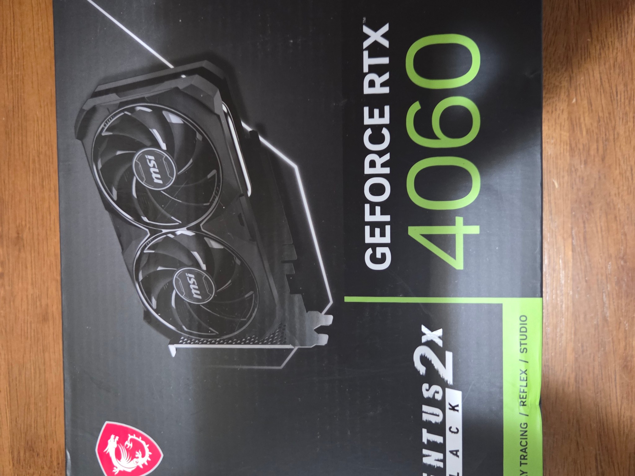 MSI VENTUS 2X BLACK GeForce RTX 4060