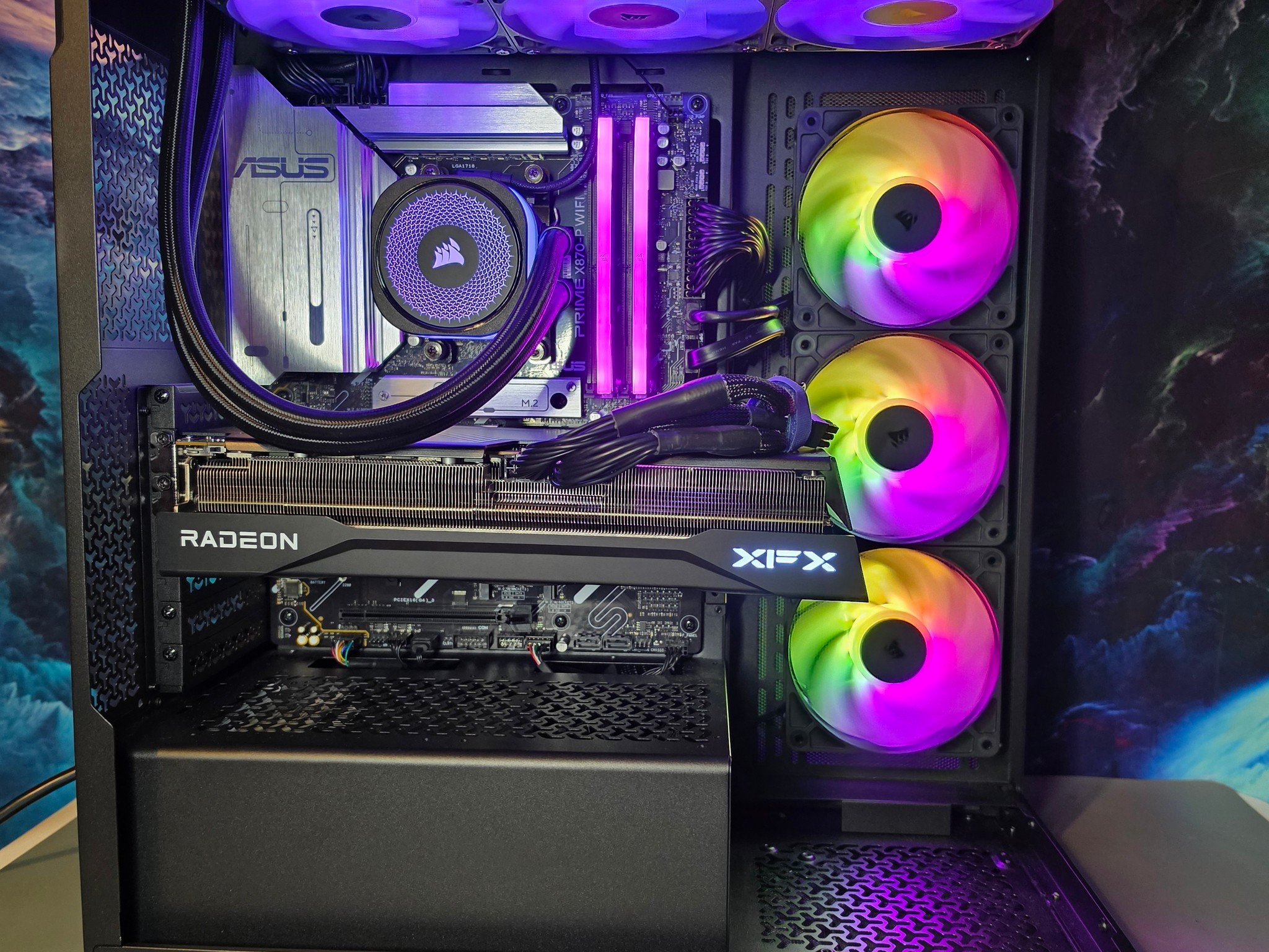 XFX RX 9070 XT 16gb + Ryzen 9800x3d PC Build #86