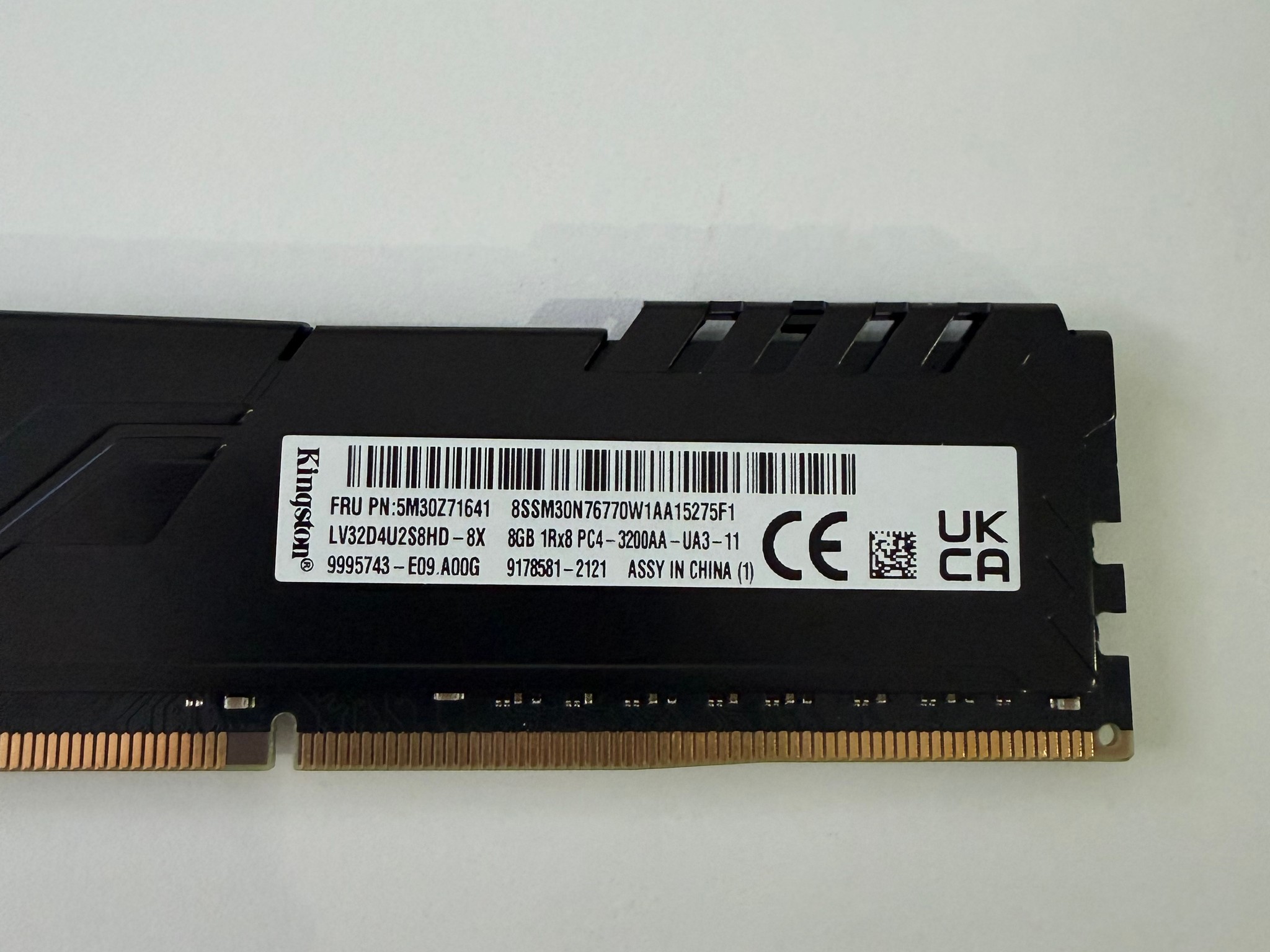 Kingston HyperX Fury 32GB (4x8GB) RAM DDR4 3200MHz