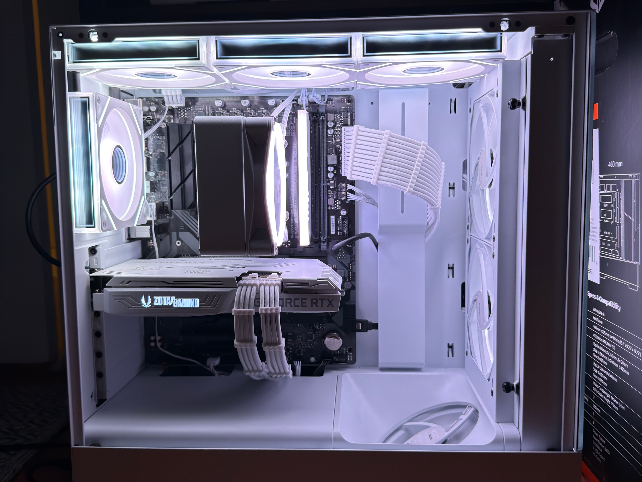 ❄️WHITE RTX 3070 GAMING PC | i7-12700 | 32GB RAM | 1TB SSD❄️