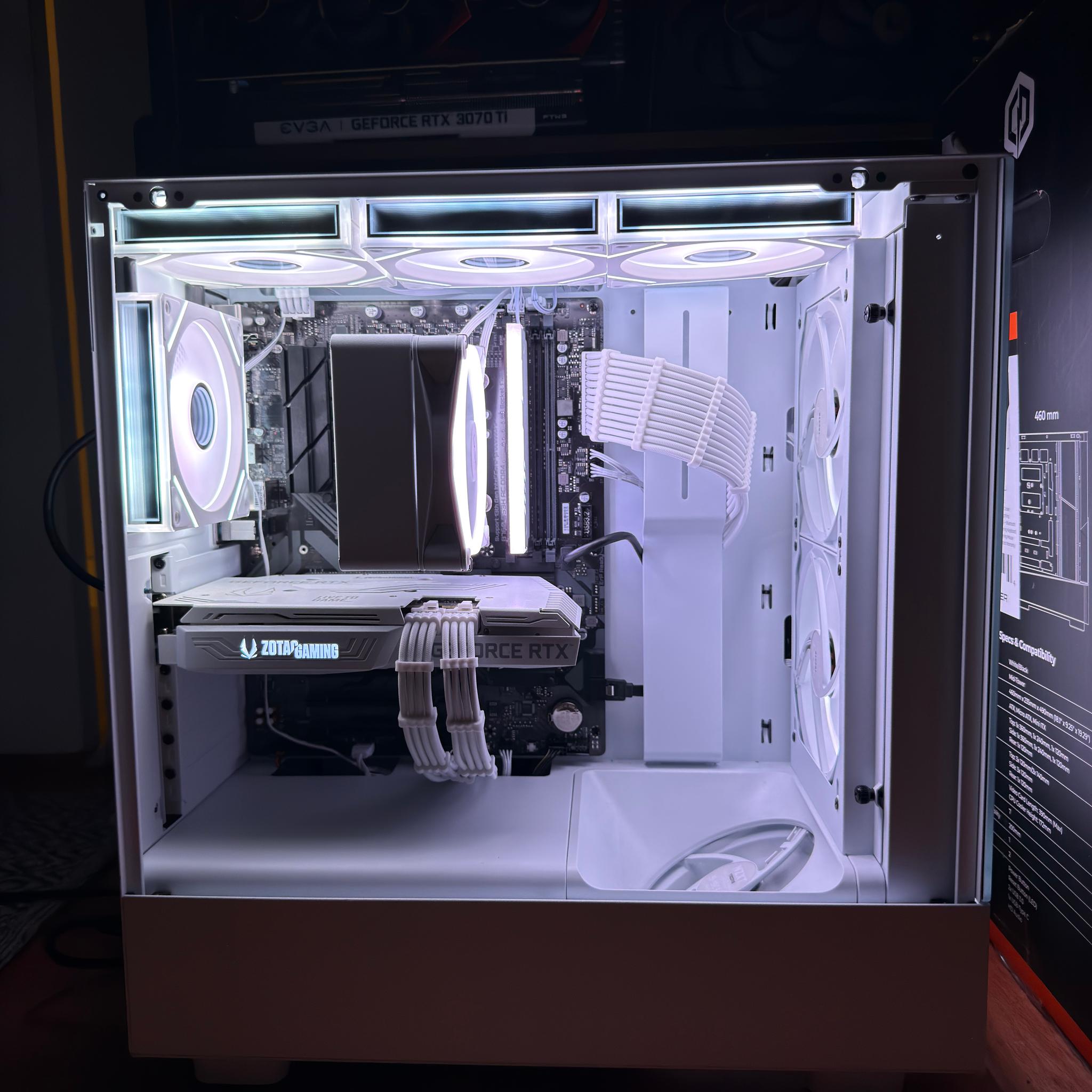❄️WHITE RTX 3070 GAMING PC | i7-12700 | 32GB RAM | 1TB SSD❄️