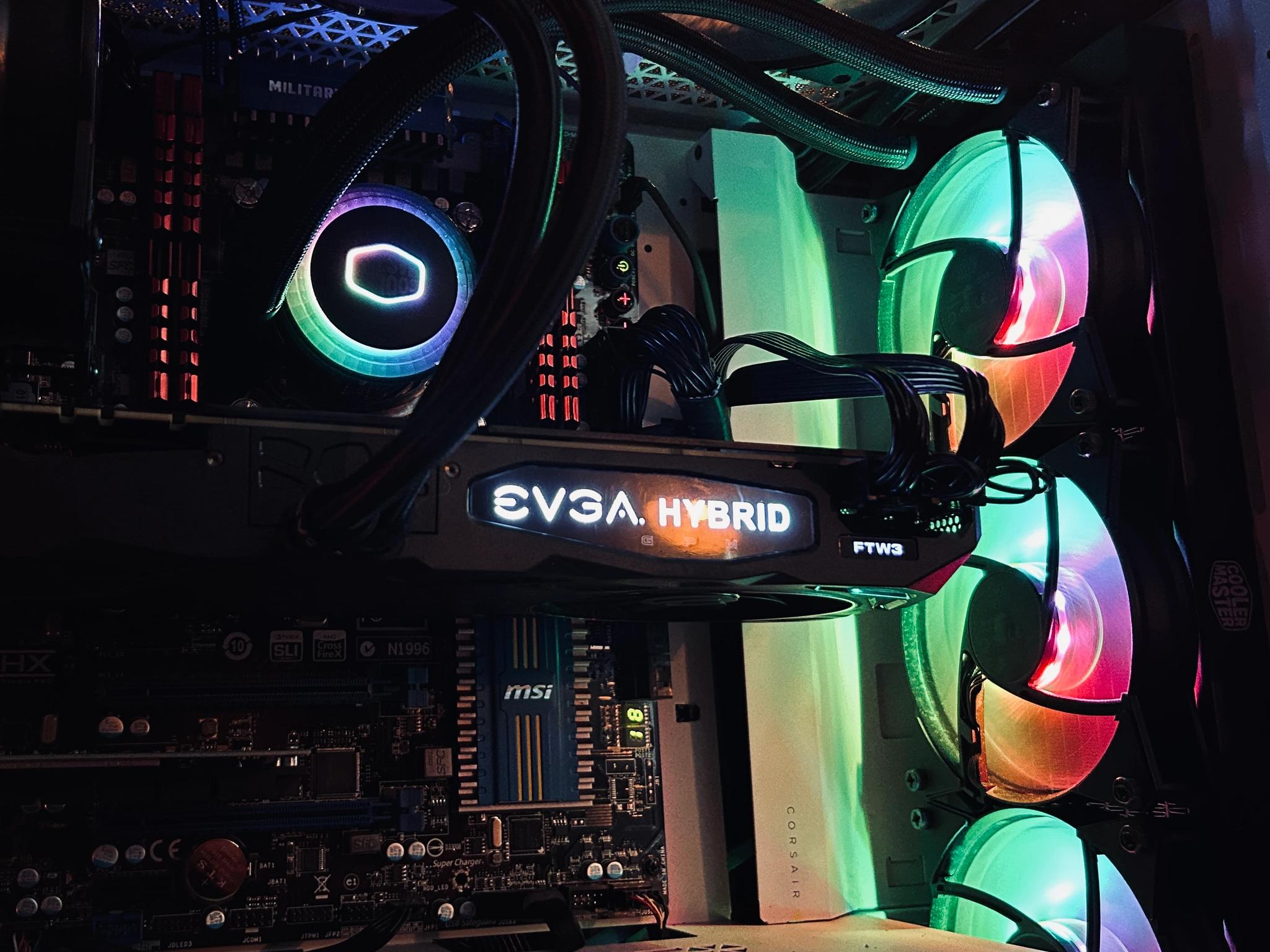 💻USED TECH DEALS💻 GTX 1080ti / Intel Xeon E5-2697v2 / 360mm AIO / 1TB Storage / 32GB RAM / WIN11