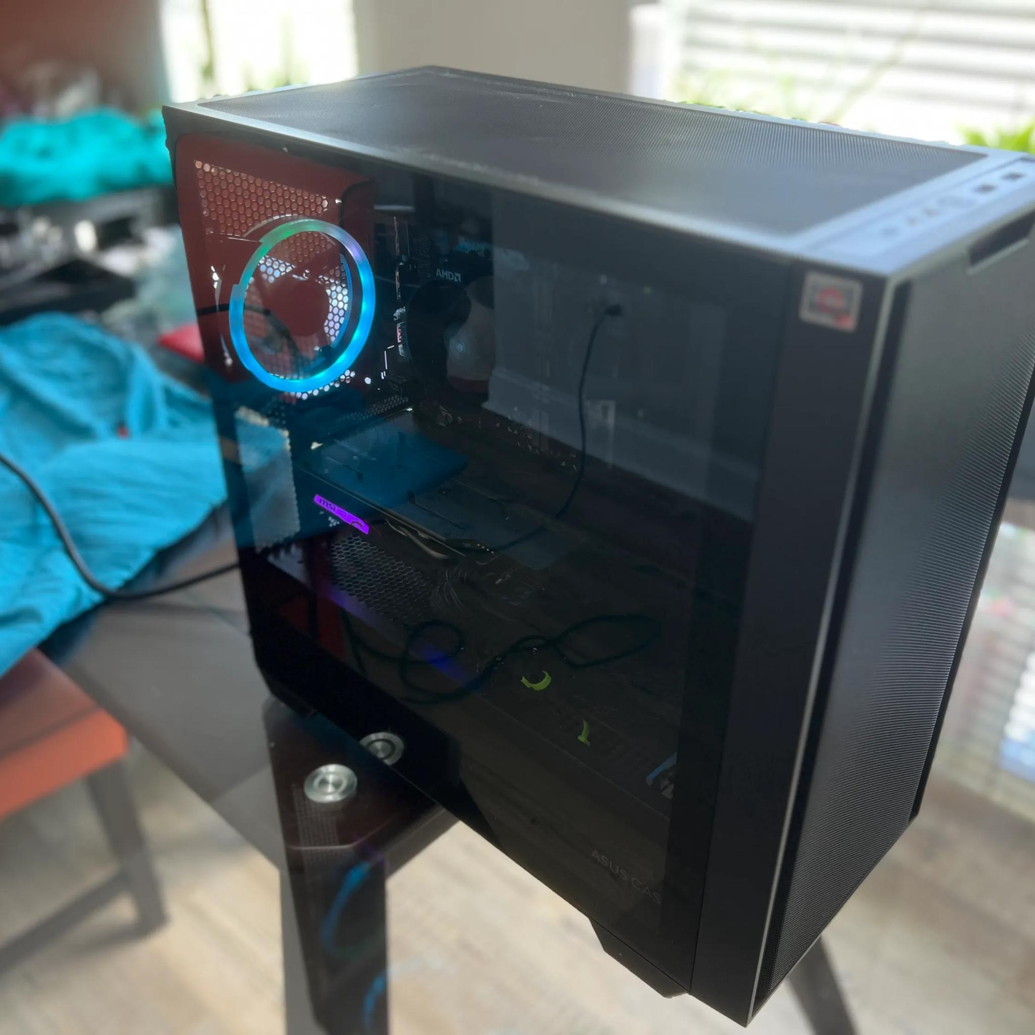 GTX 1660 | Ryzen 5 3600 | 16GB DDR4 | 120GB SSD | Asus Micro ATX Case | B450M | RGB Gaming PC 1080P