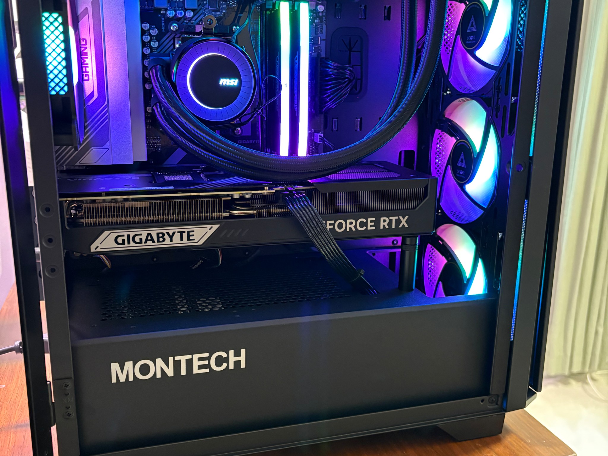 RTX 5070 Ti | Ryzen 7 7800X3D | 32GB DDR5 | 2TB SSD | 750W Gold PSU | ARGB AIO | Montech AIR 100