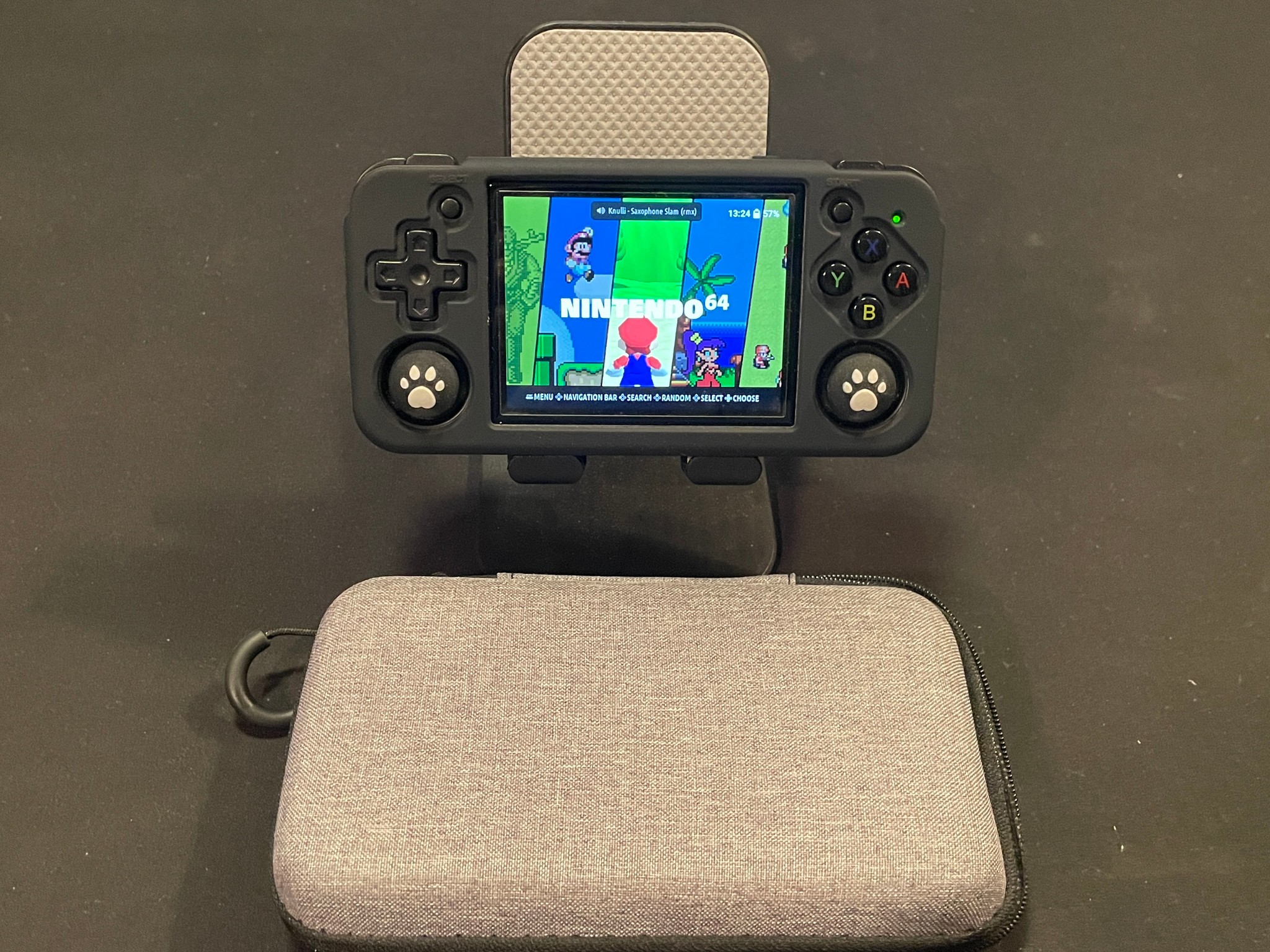 Ambernic Custom Knulli OS Handheld With Accessories