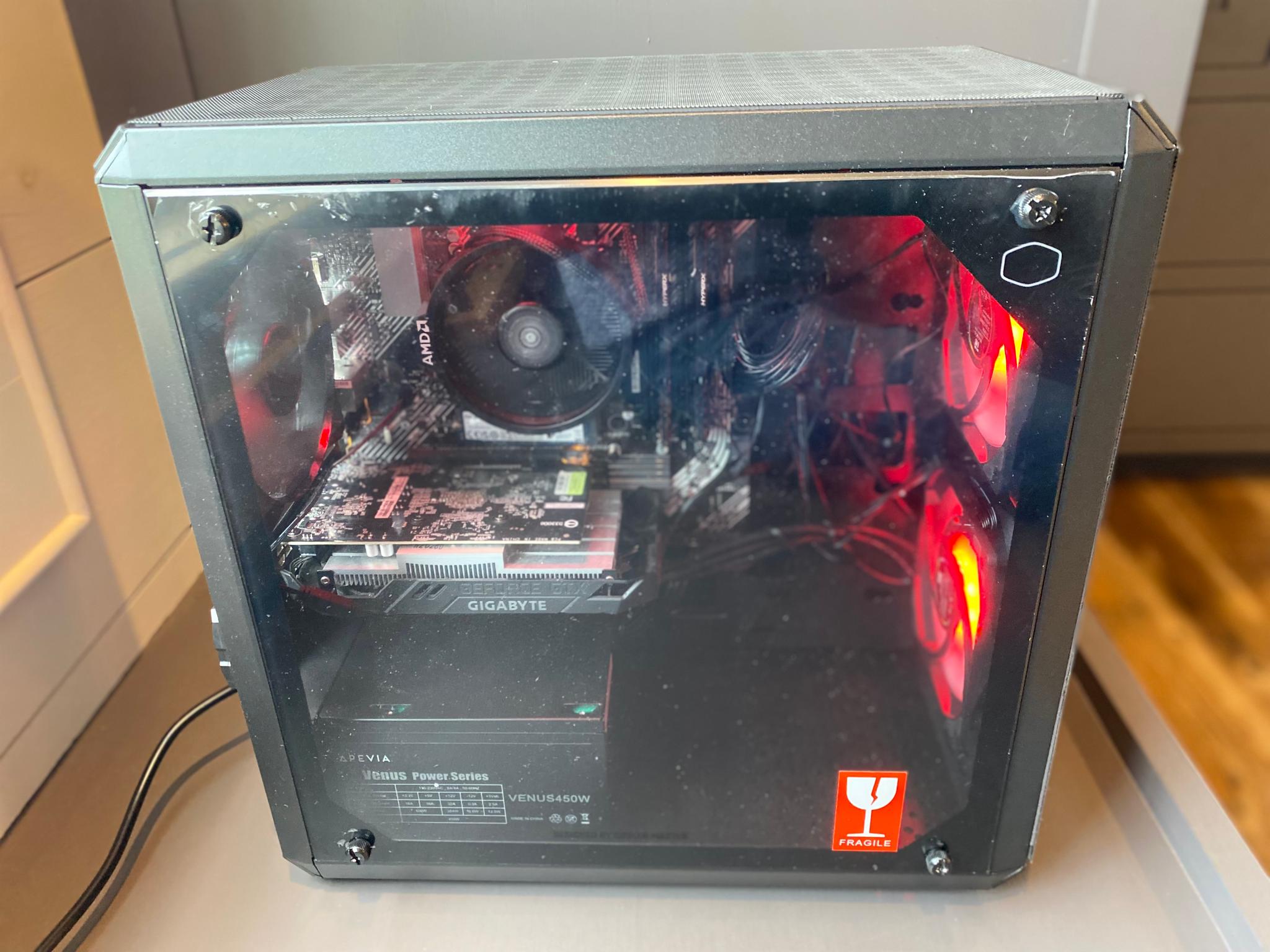 Gaming PC GTX 1650 Ryzen 5 2600 16 GB DDR4 RAM - Ready-2-Play