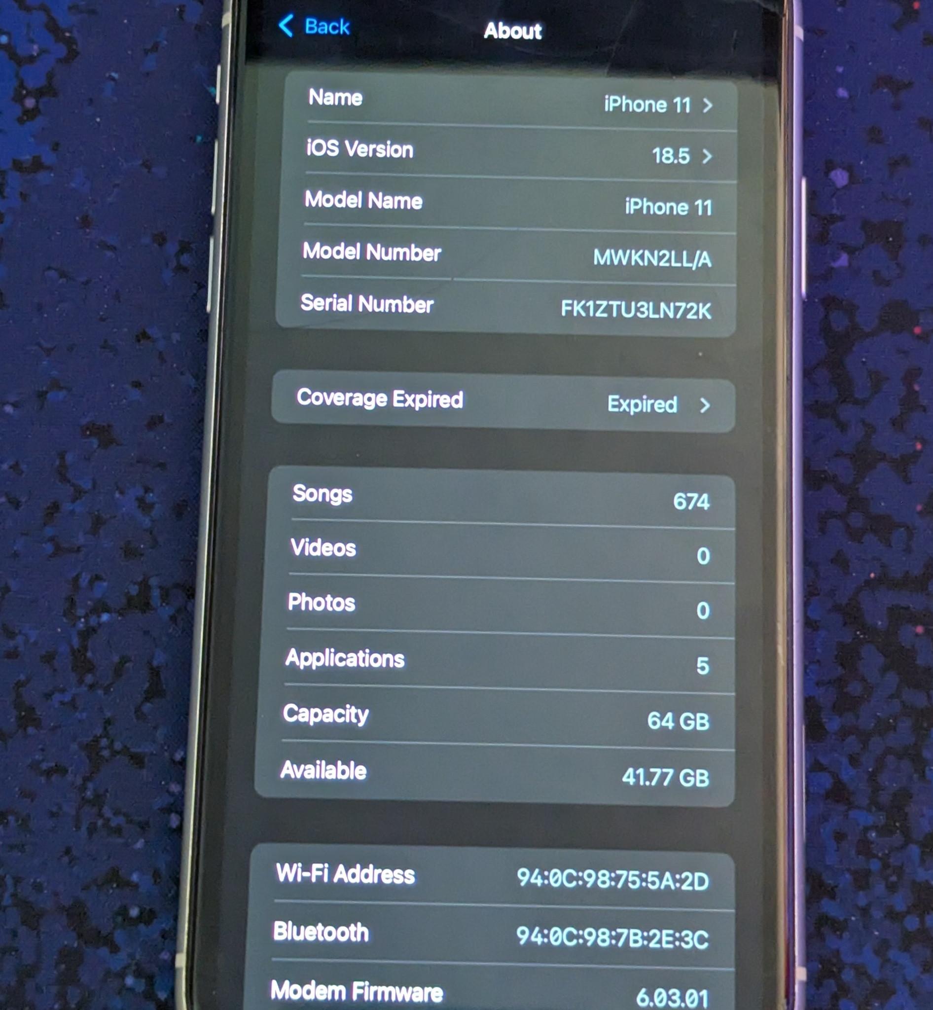 iPhone 11 - 64 GB - White - Verizon