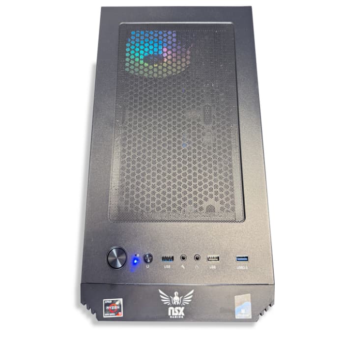 NSX Gaming Pc AMD RYZEN 5 5500, 16GB RAM DDR4, SSD 512GB, PSU 550W 80+ Bronze, NVIDIA RTX 3050 6GB