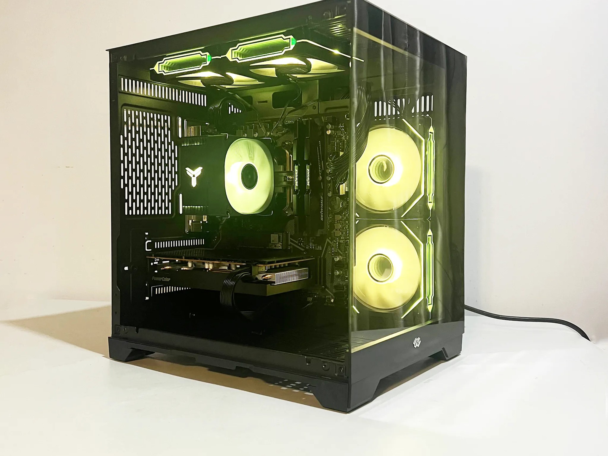 🔥SALE🔥R5-5600|RX 7600|1TB M.2|16GB RAM-DeepHuo Brand NEW Pre-Built PC