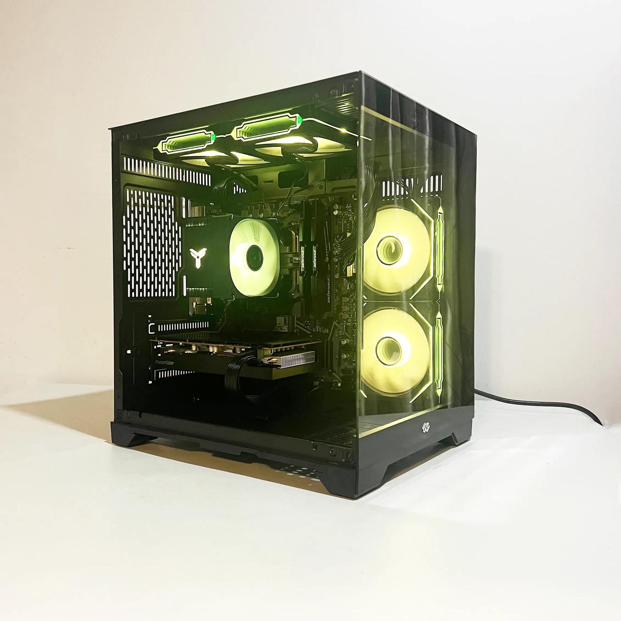 🔥SALE🔥R5-5600|RX 7600|1TB M.2|16GB RAM-DeepHuo Brand NEW Pre-Built PC