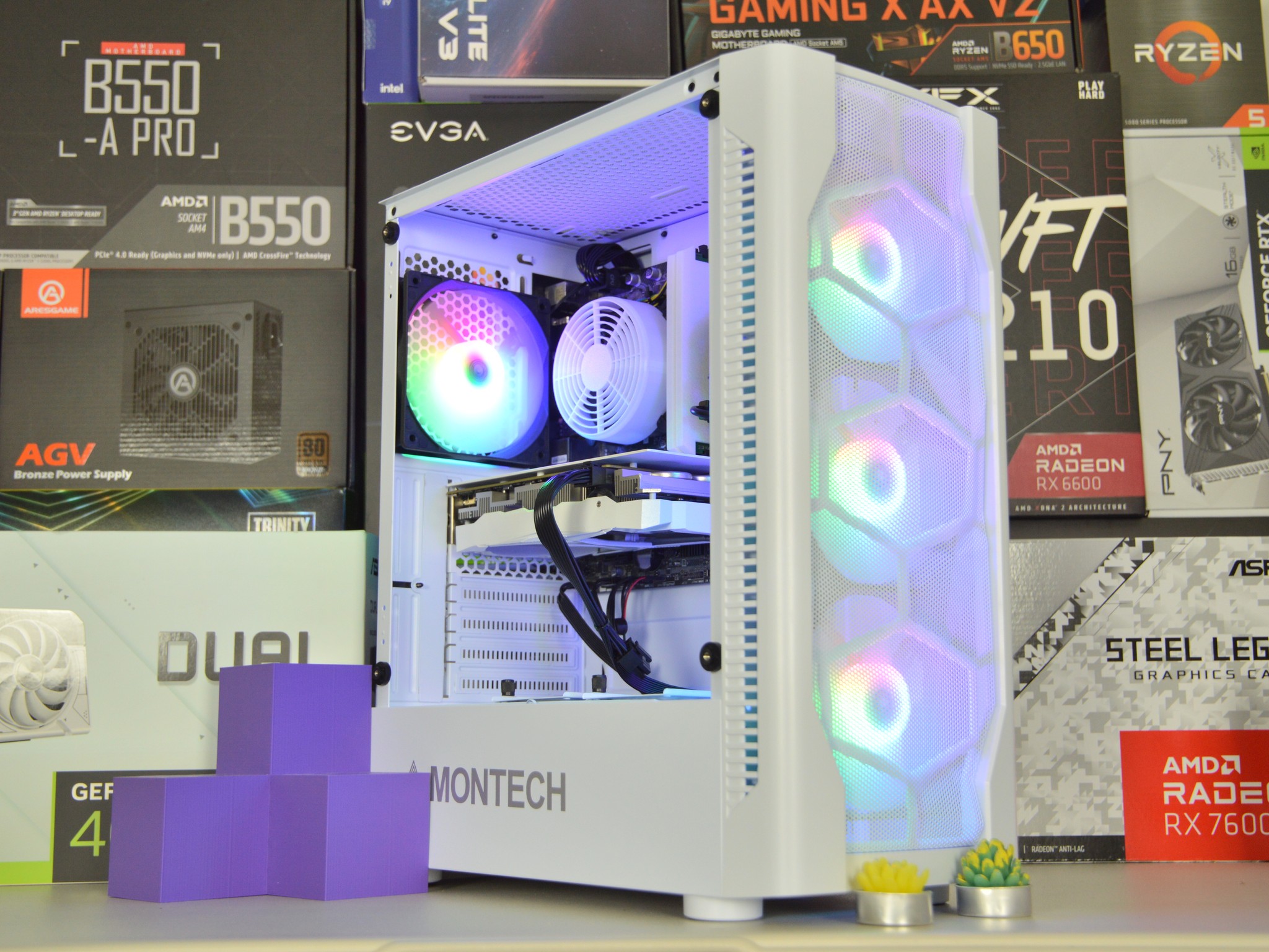 🌈🌨️| RTX 2060 SUPER 6GB | INTEL i5-9500 | 16GB DDR4 RAM | 1TB SATA SSD | Rainbow Blizzard |