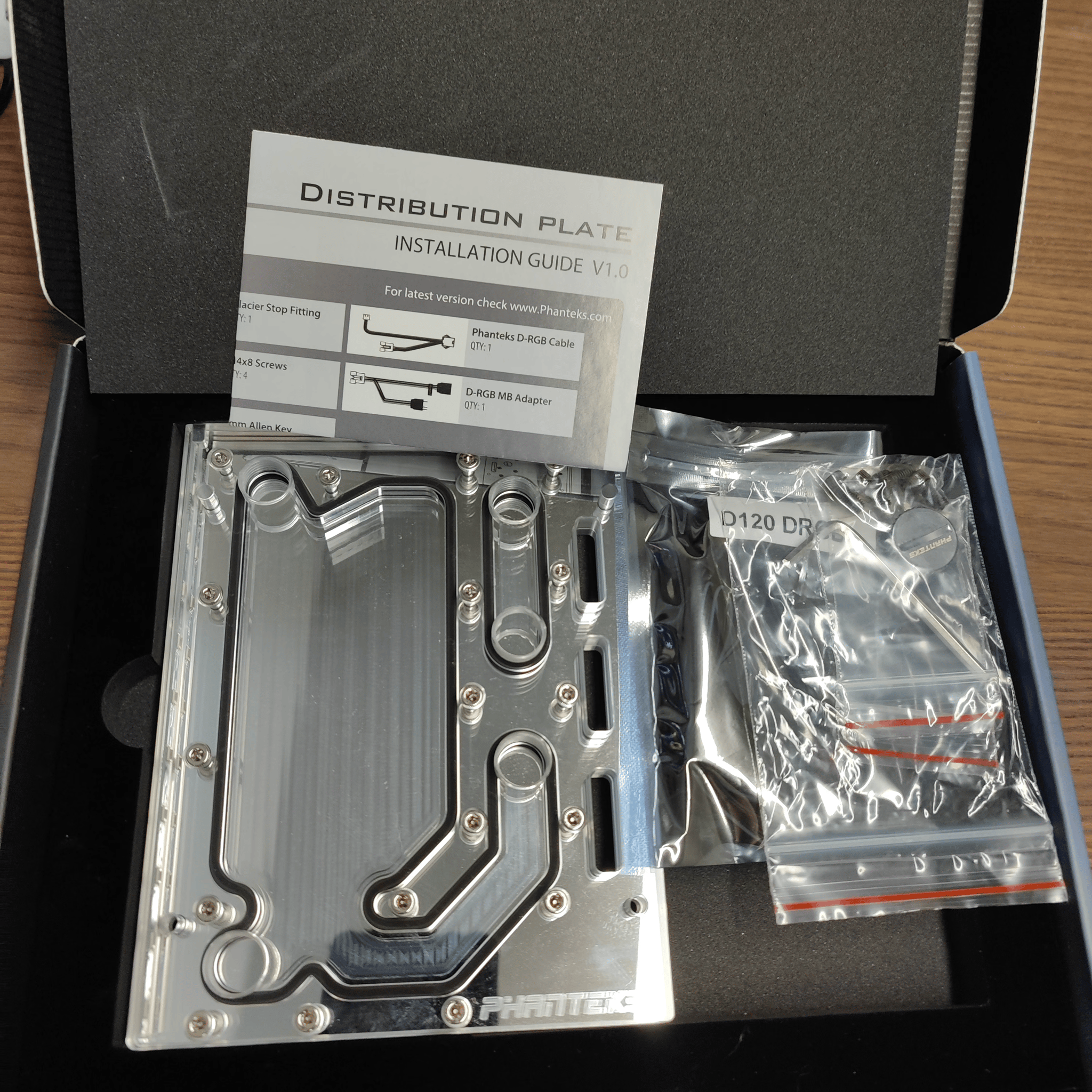 Phanteks Glacier D120 Distribution Plate