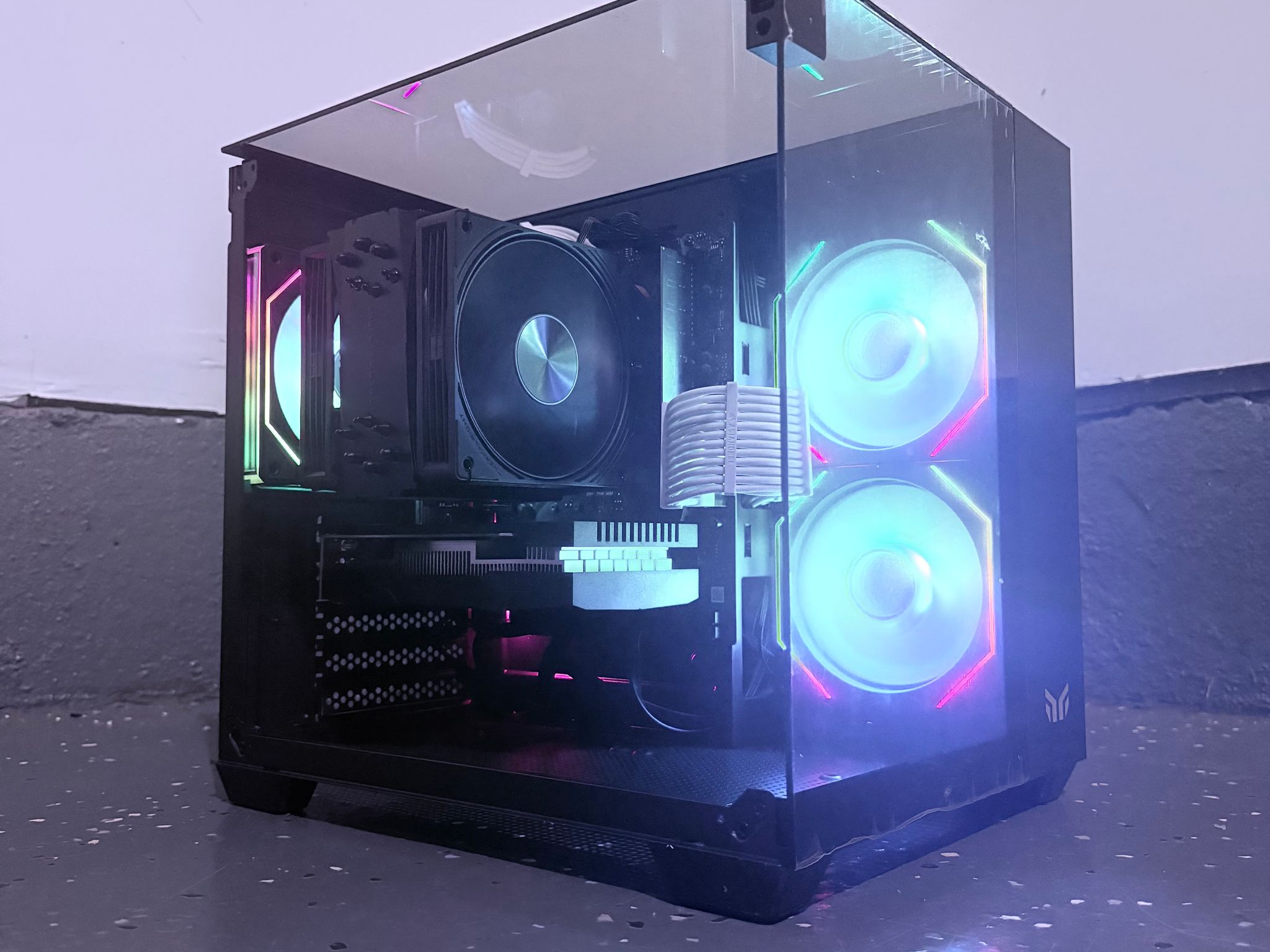 ⚫️"Neon Eclipse"🌈 | 1080p Gaming | RTX 3050 | Ryzen 5 2600 | 16GB Ram | 1TB SSD | Free Shipping