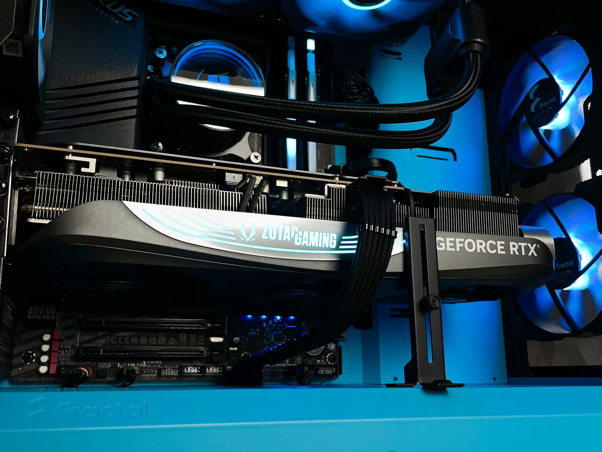 AES Cyan 12700k RTX 4080 Gaming PC